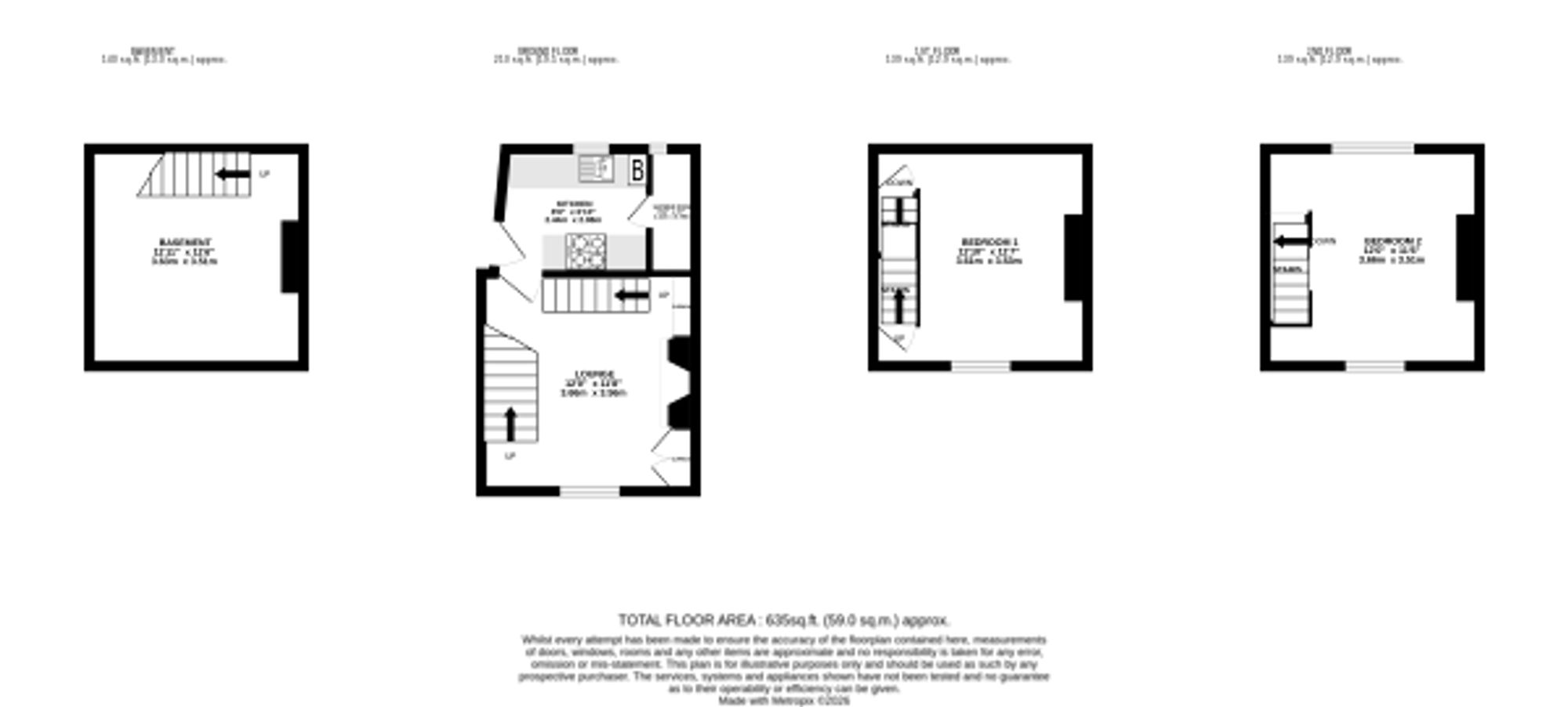 9 Epple Road, Birchington floorplan