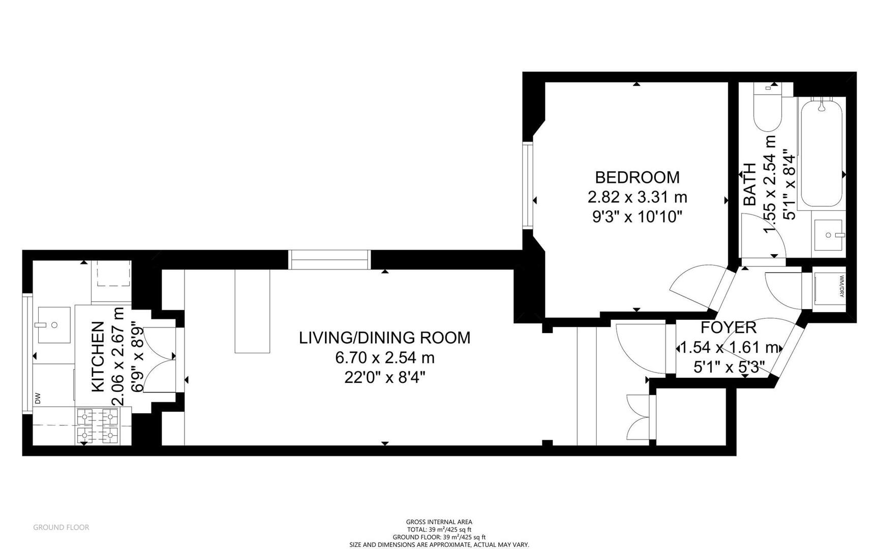 144, Shirland Road, LONDON floorplan