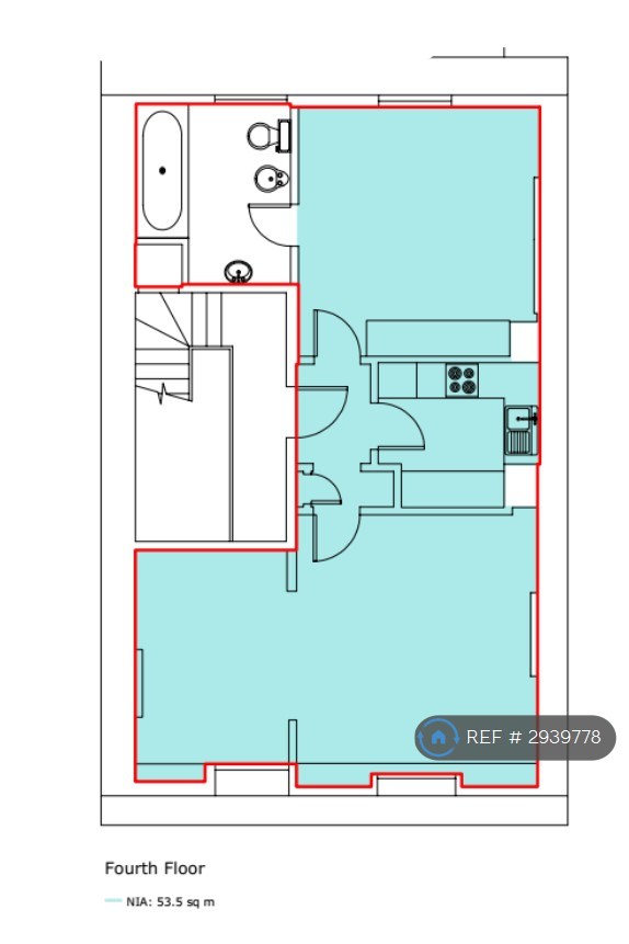Harley St, London floorplan