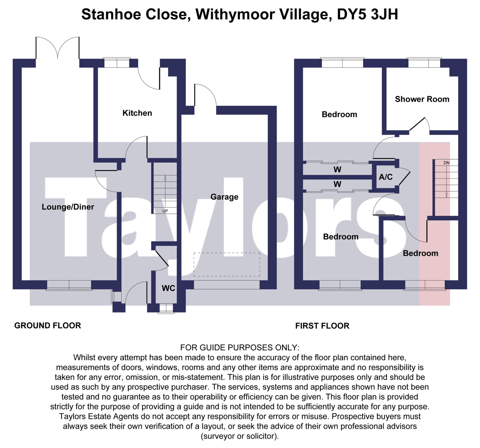 9, Stanhoe Close, Brierley Hill floorplan