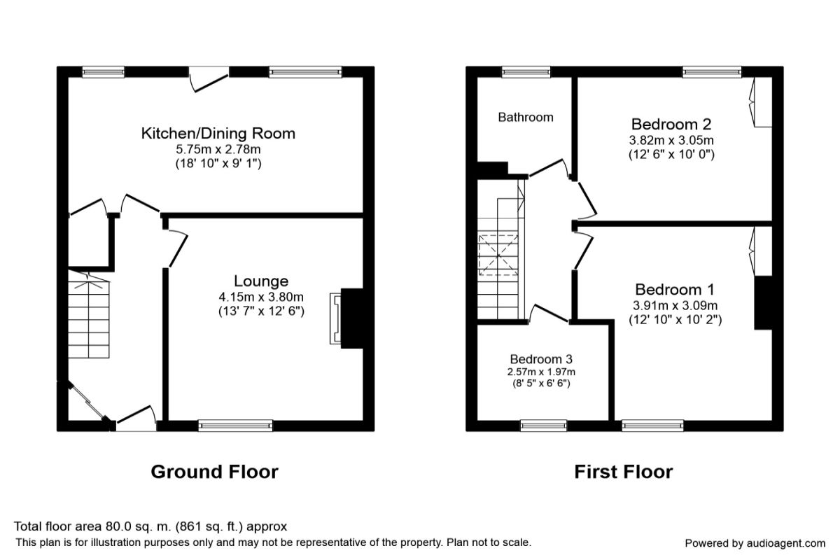 3 Bedrooms Terraced house to rent in Salisbury Road, Preston PR1