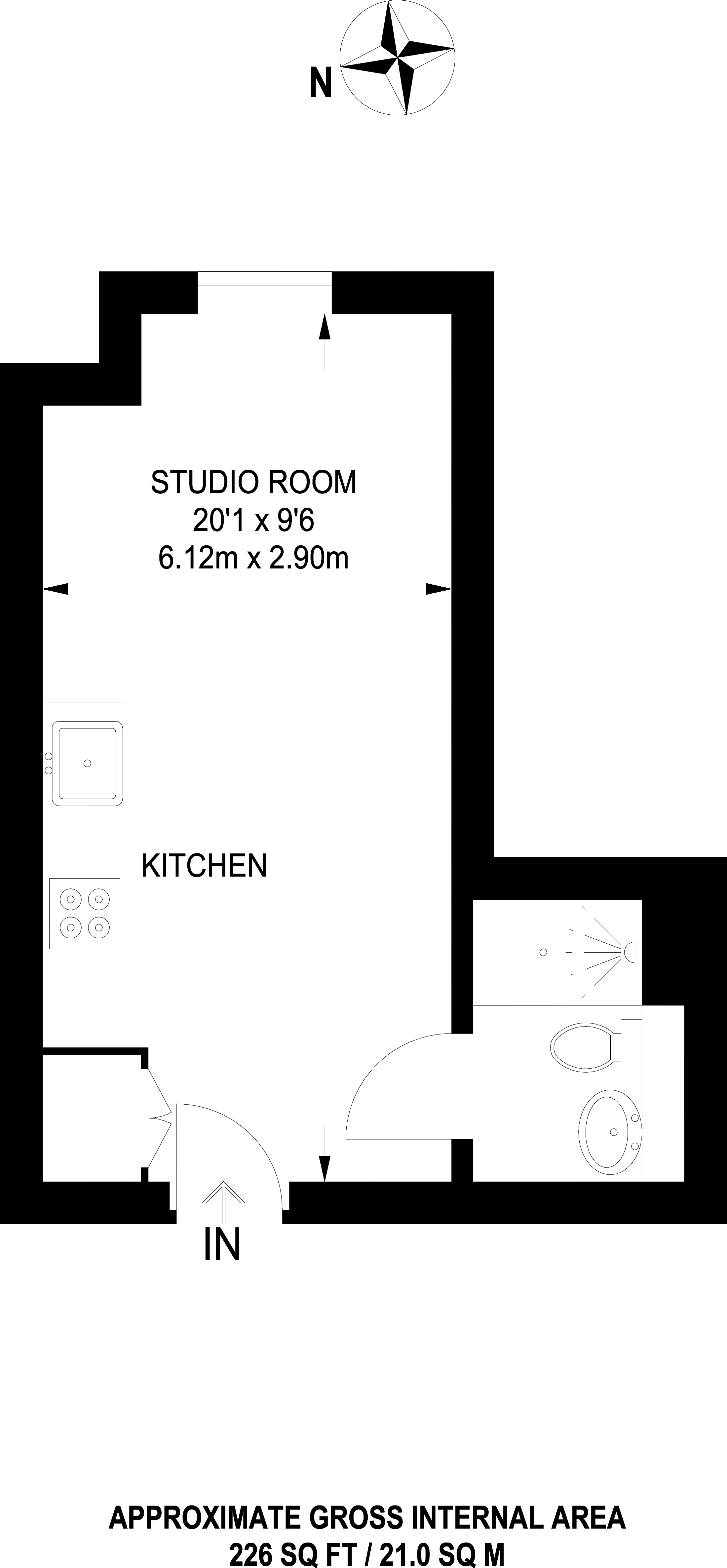 0 Bedrooms Studio to rent in Brixton Road, Brixton SW9