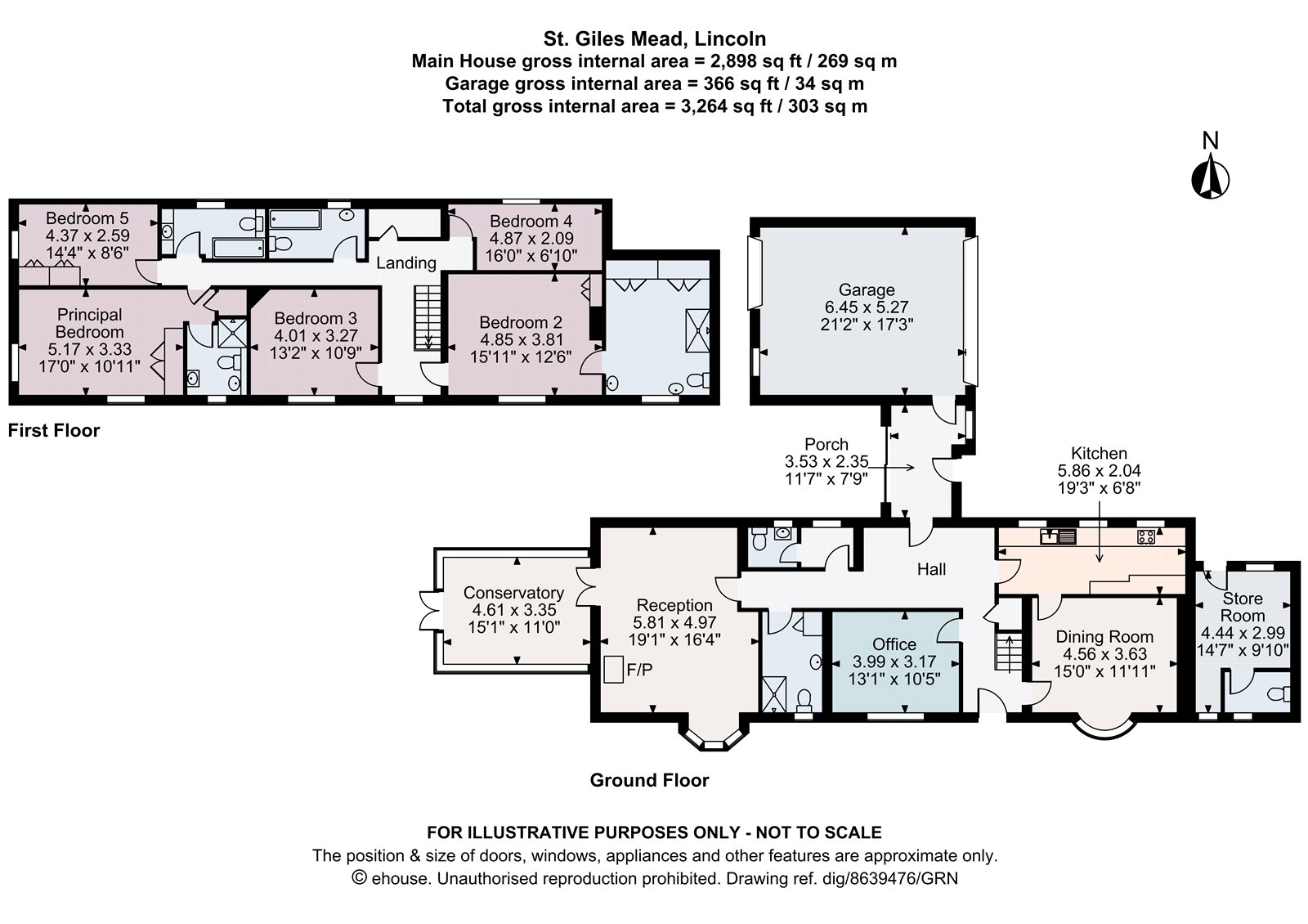 St. Giles Mede, Lincoln floorplan
