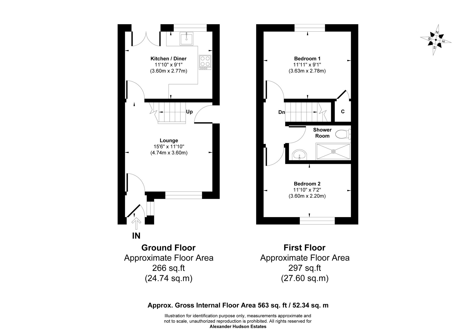 6 Birkdale, Whitley Bay floorplan