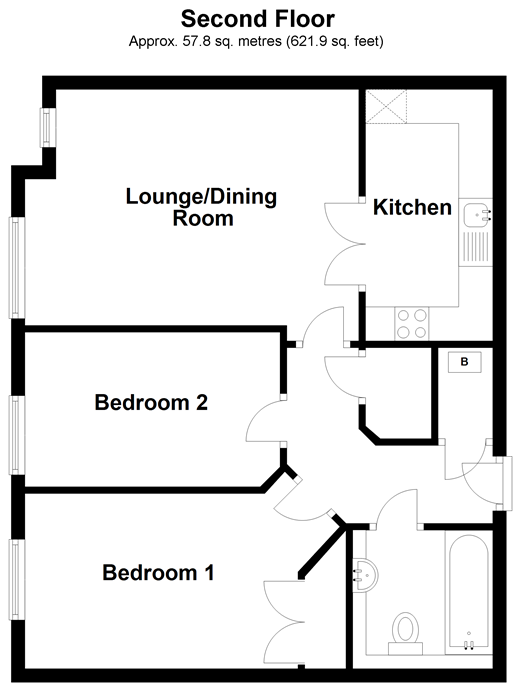 2 Bedrooms Flat for sale in High Street, Banstead, Surrey SM7
