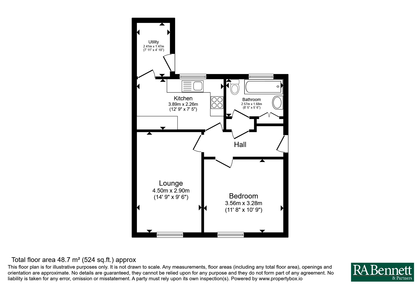 4, Boxwell Lane, Tetbury floorplan