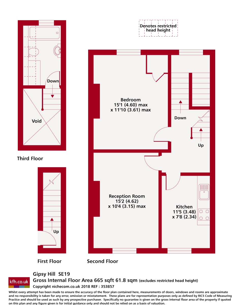 Gipsy Hill, London floorplan