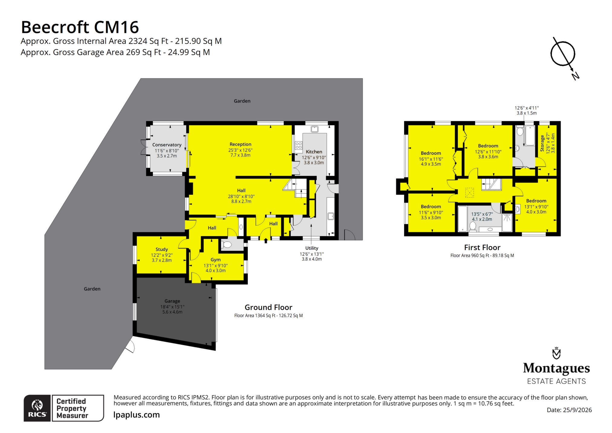 Beecroft House, Woodside, Thornwood floorplan