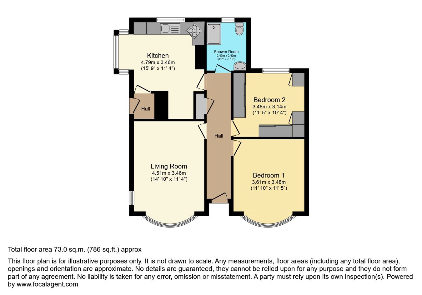 Frederika, Broxtowe Lane, Nottingham floorplan