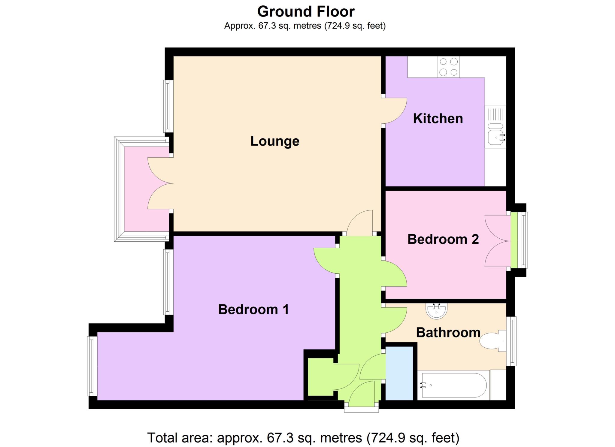 7, St James, Weston-super-Mare floorplan