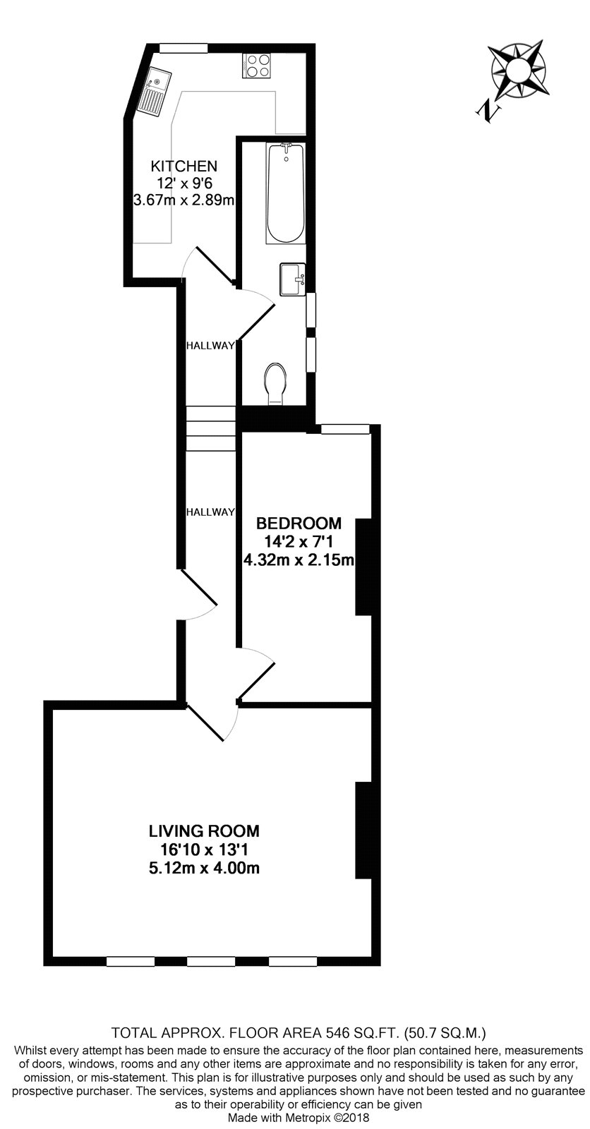 1 Bedrooms Flat to rent in Broadway Parade, Crouch End N8