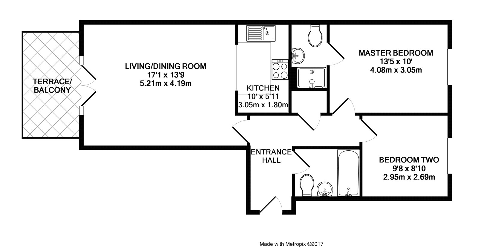56, Kelvin Gate, Bracknell floorplan