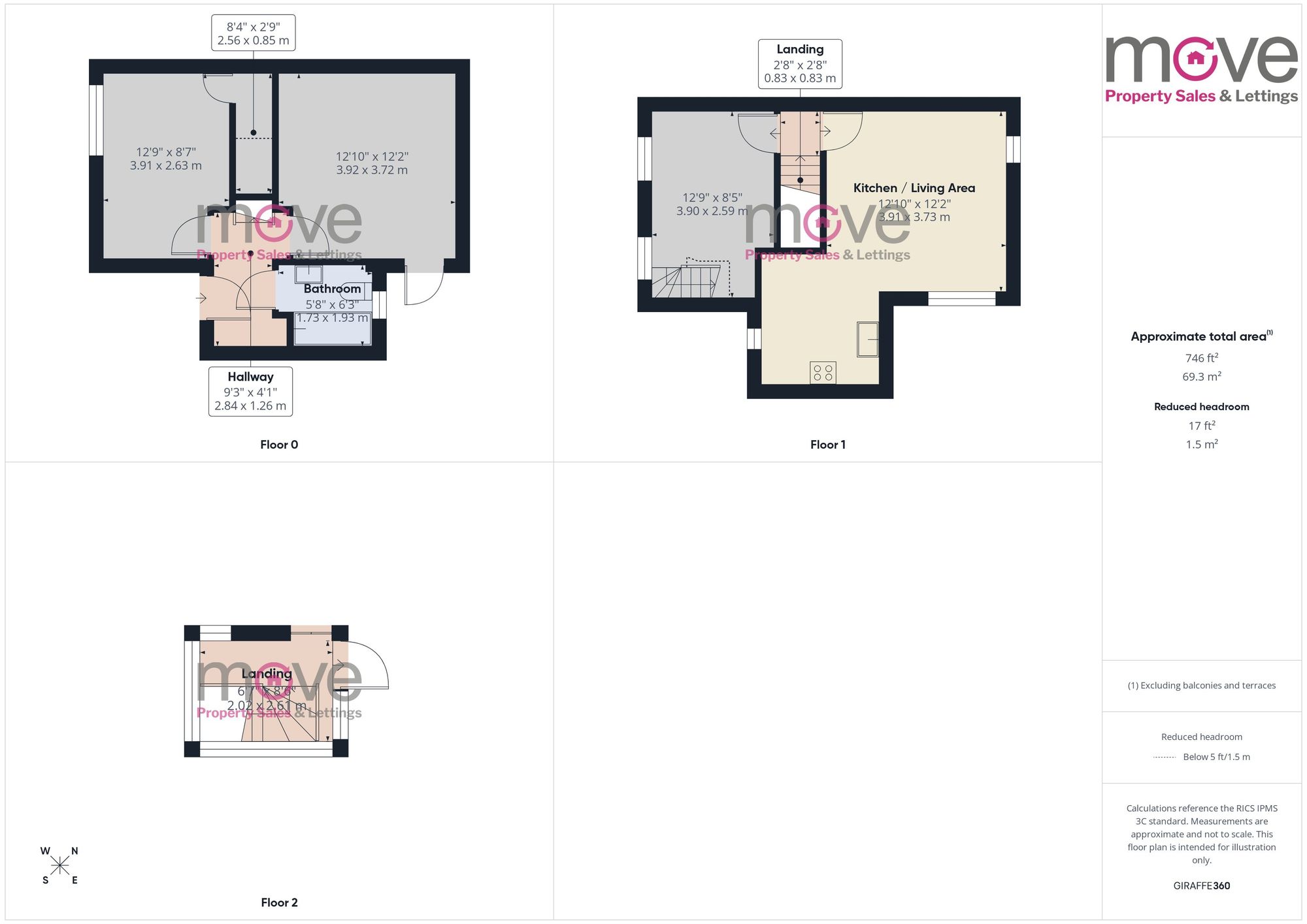 3 The Mews Upper Bath Street, Cheltenham floorplan