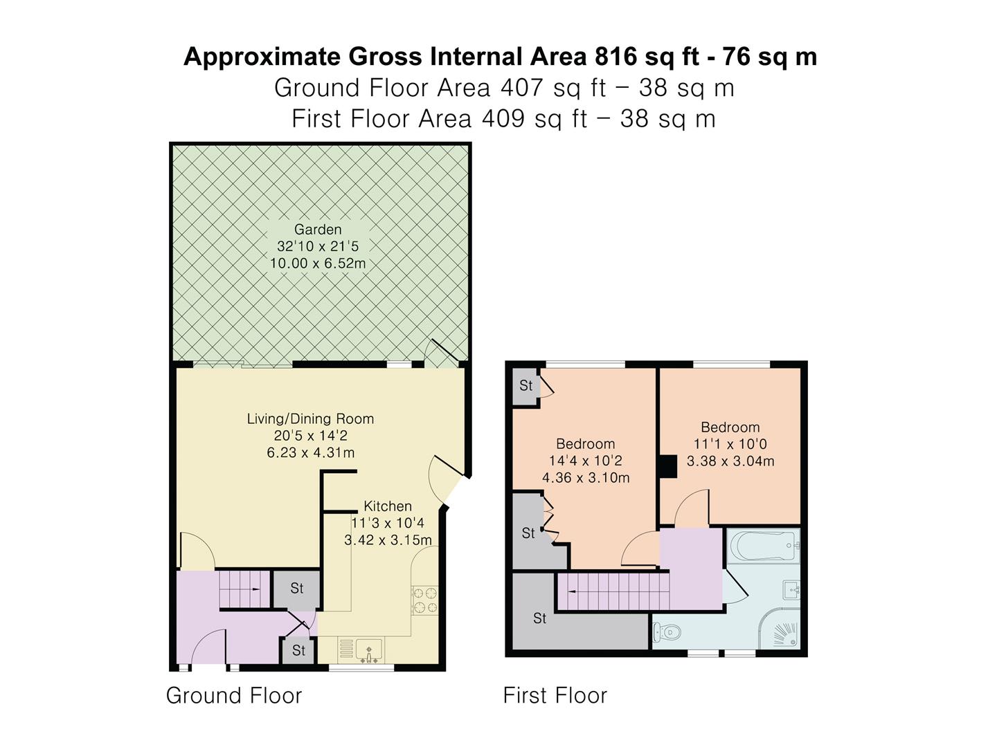 28, Elizabeth Avenue, Enfield floorplan