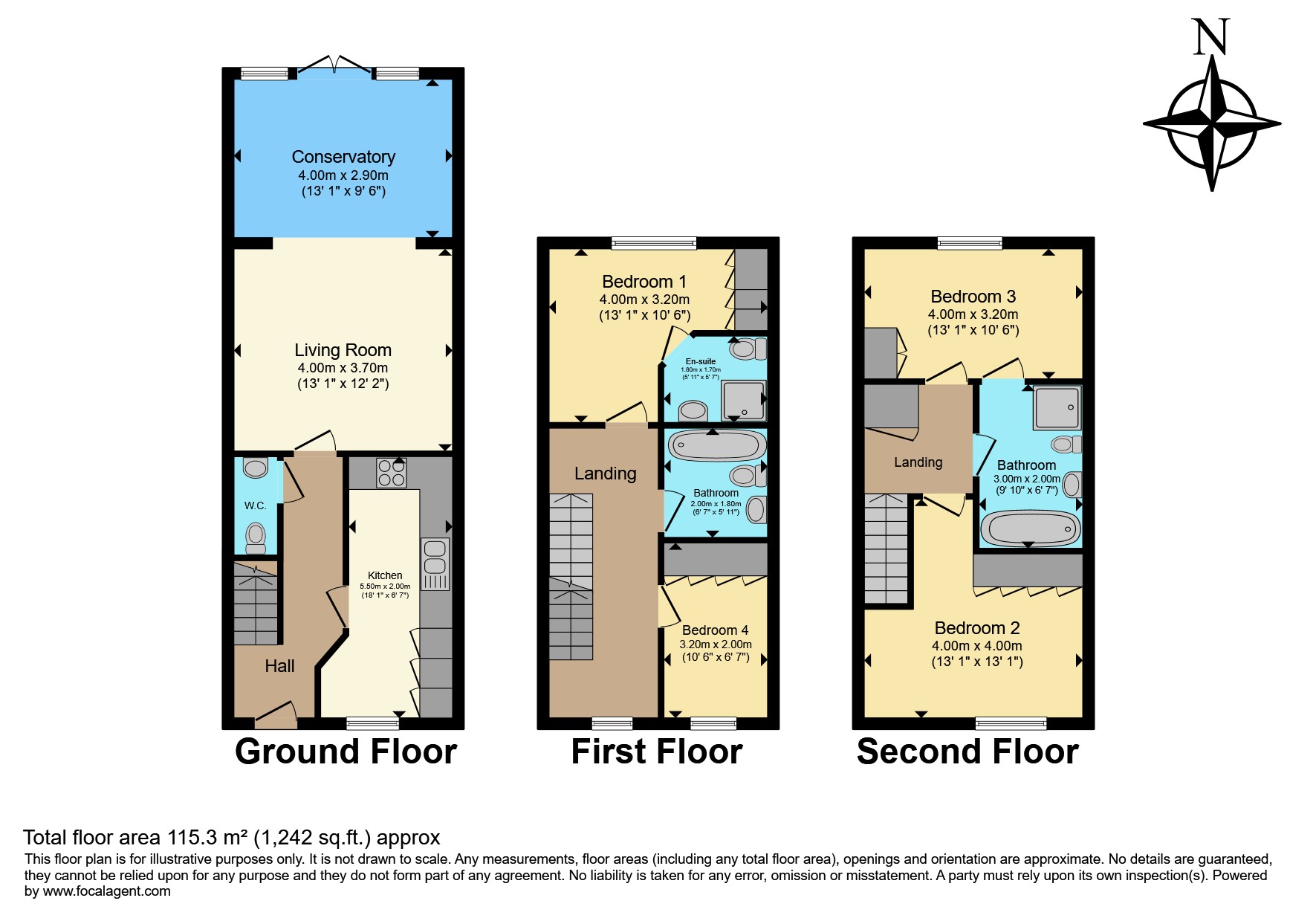 41, Kingshill Drive, High Wycombe floorplan