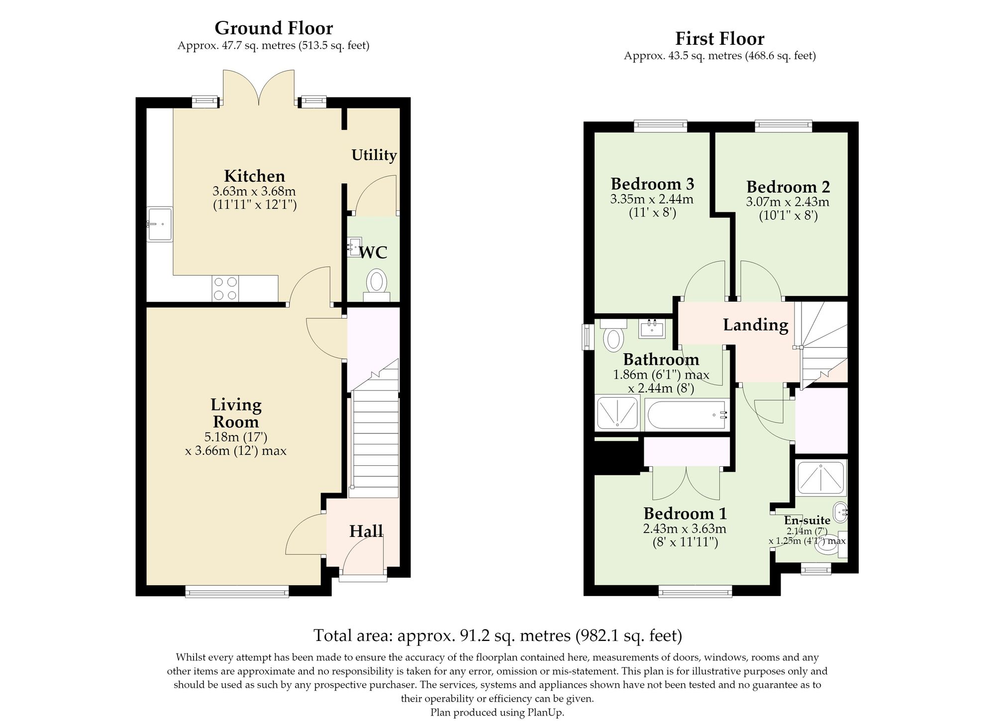 4 Welham Close, Stowmarket floorplan