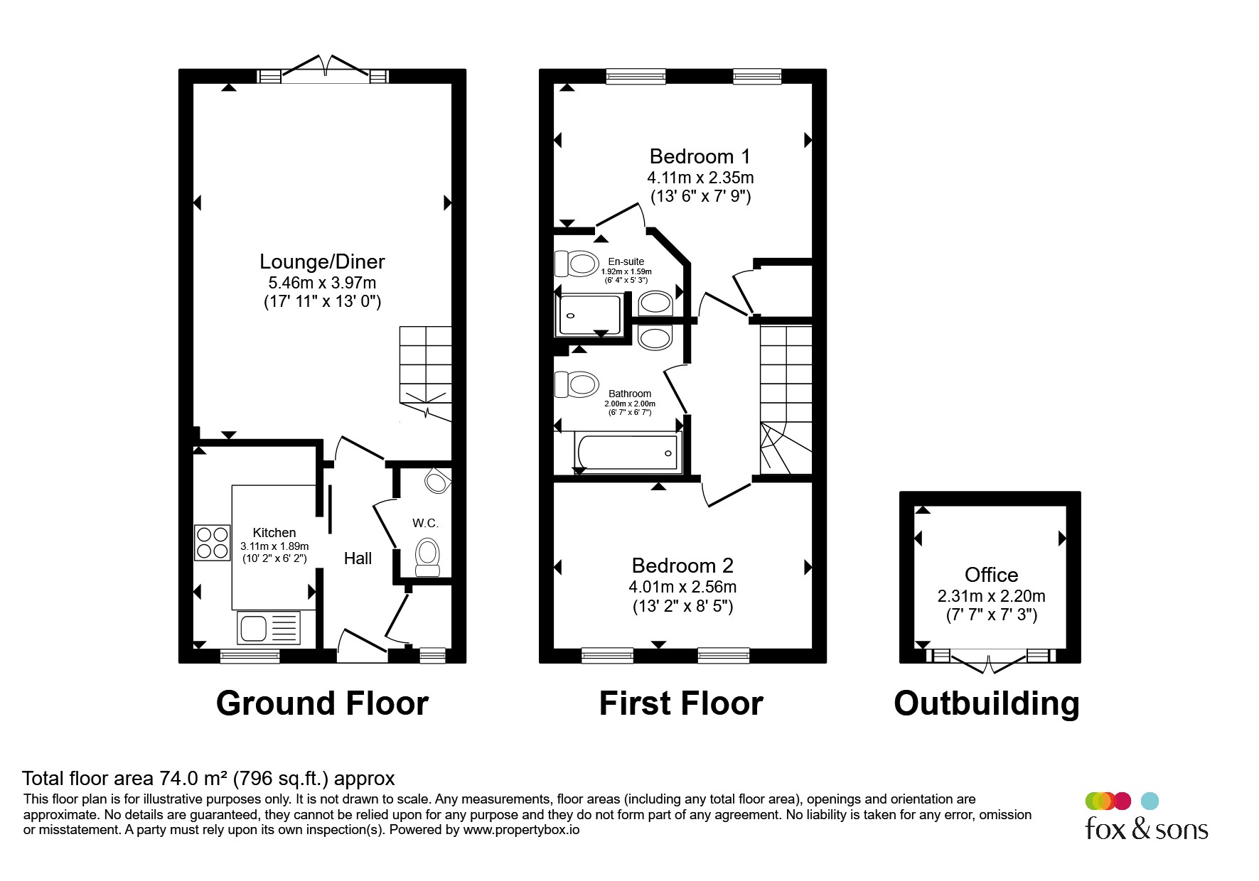 39, Down View Way, Waterlooville floorplan