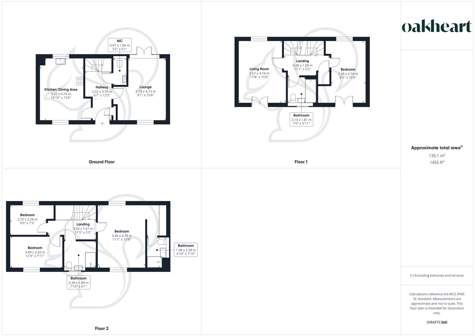 52, Echelon Walk, Colchester floorplan