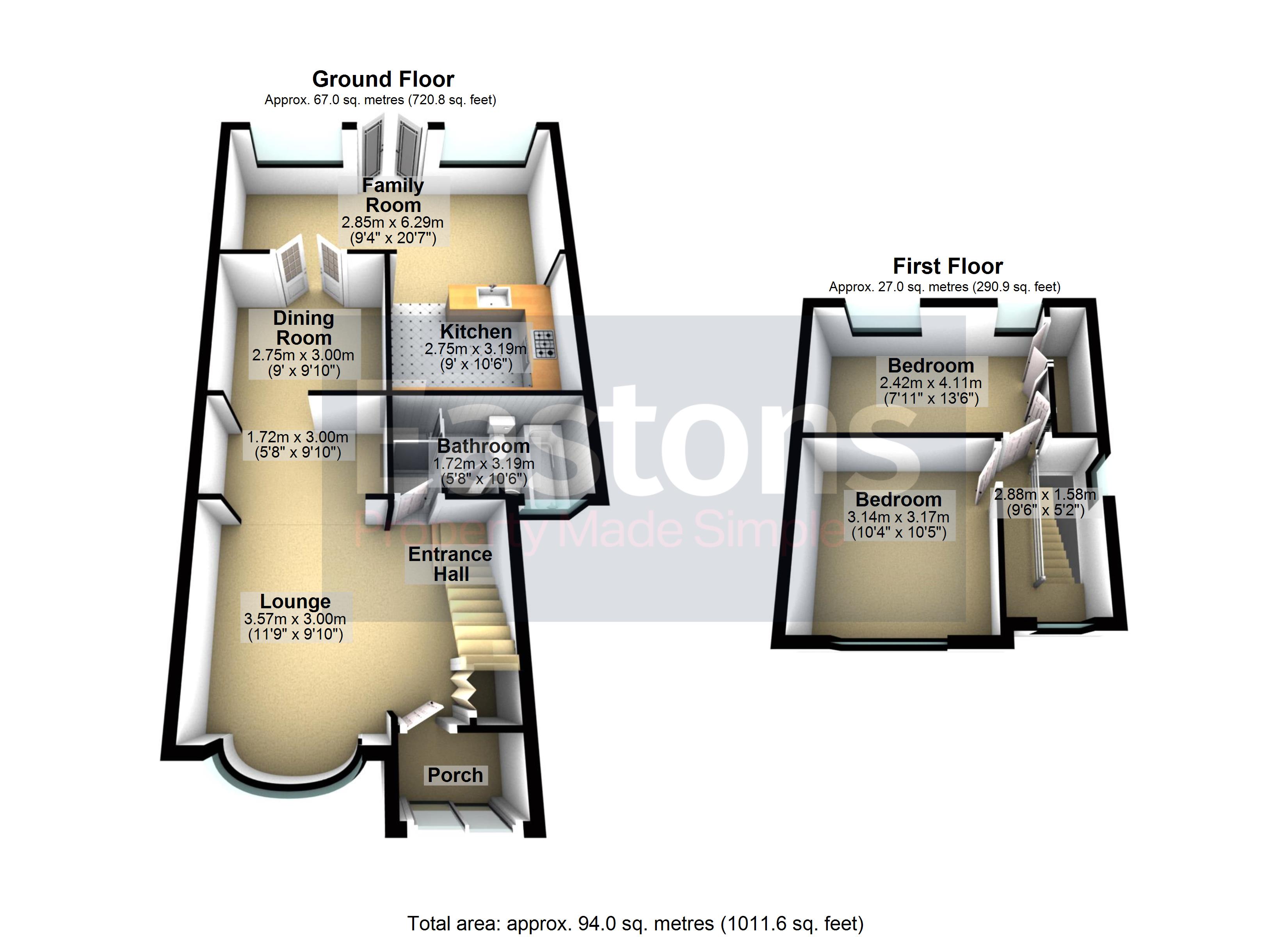 2 Bedrooms End terrace house for sale in Rollesby Road, Chessington KT9