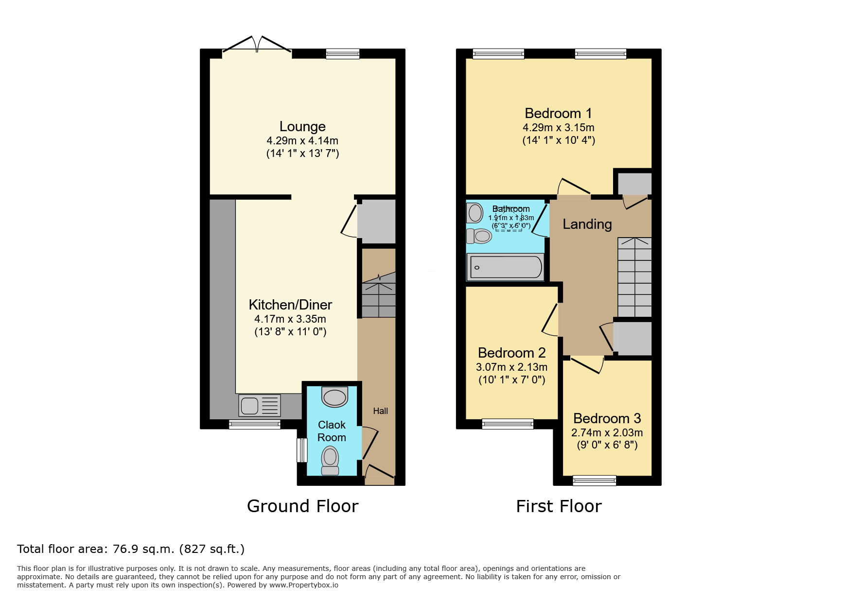 28, Aspen Grove, Barnstaple floorplan
