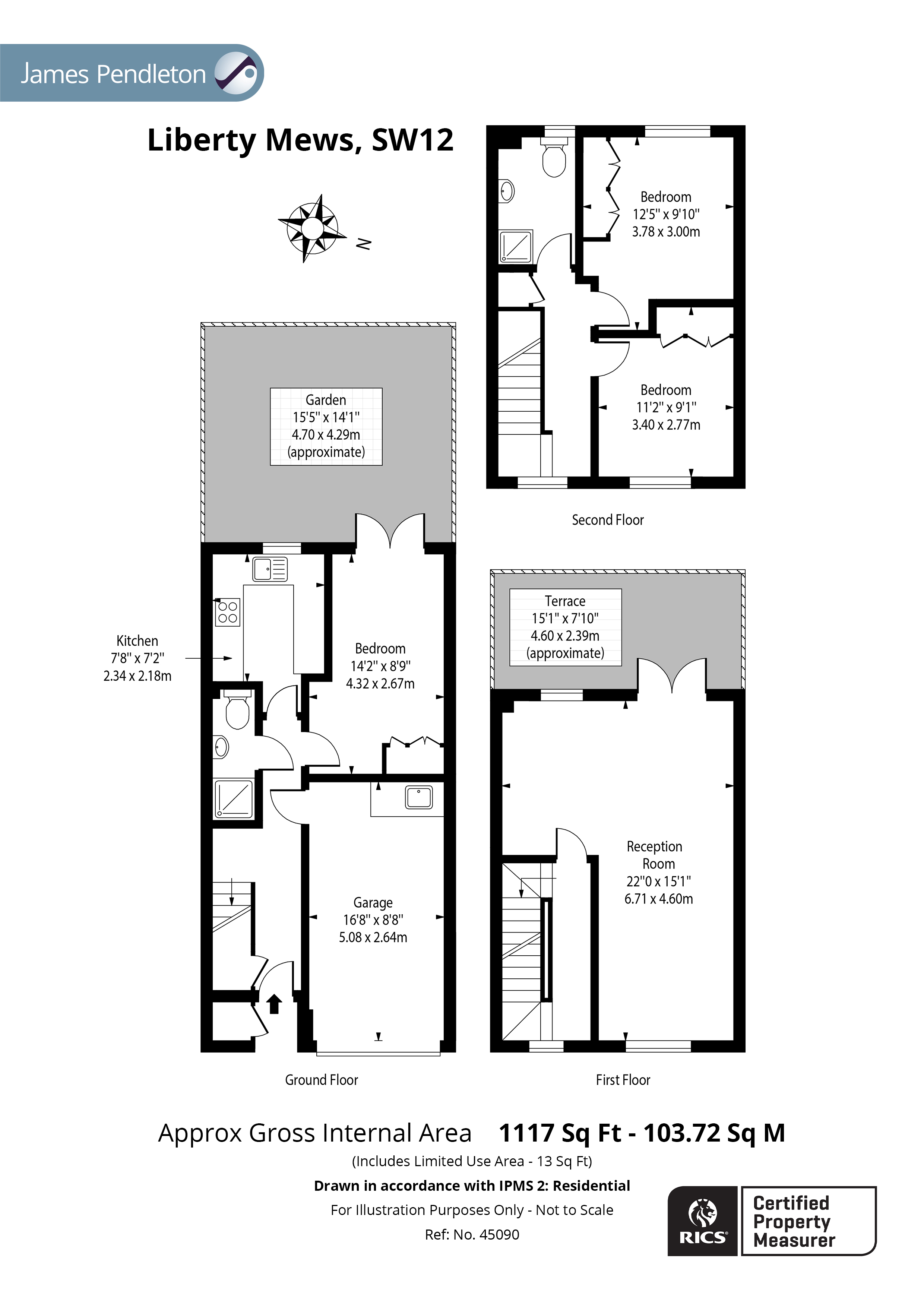 Liberty Mews, Clapham South, London SW12, 3 bedroom detached house for