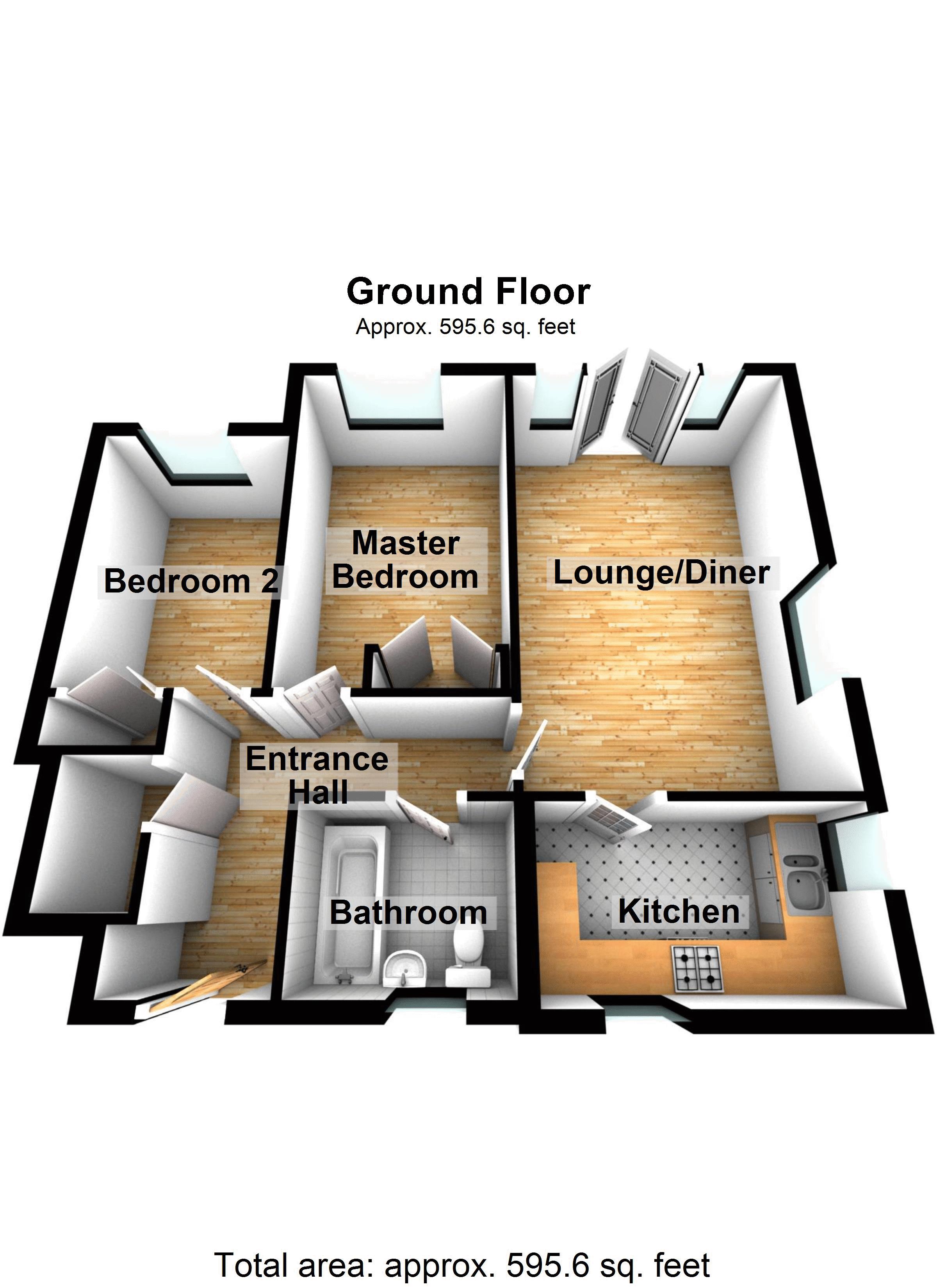 2 Bedrooms Flat to rent in Uxbridge Road, Hatch End, Pinner HA5