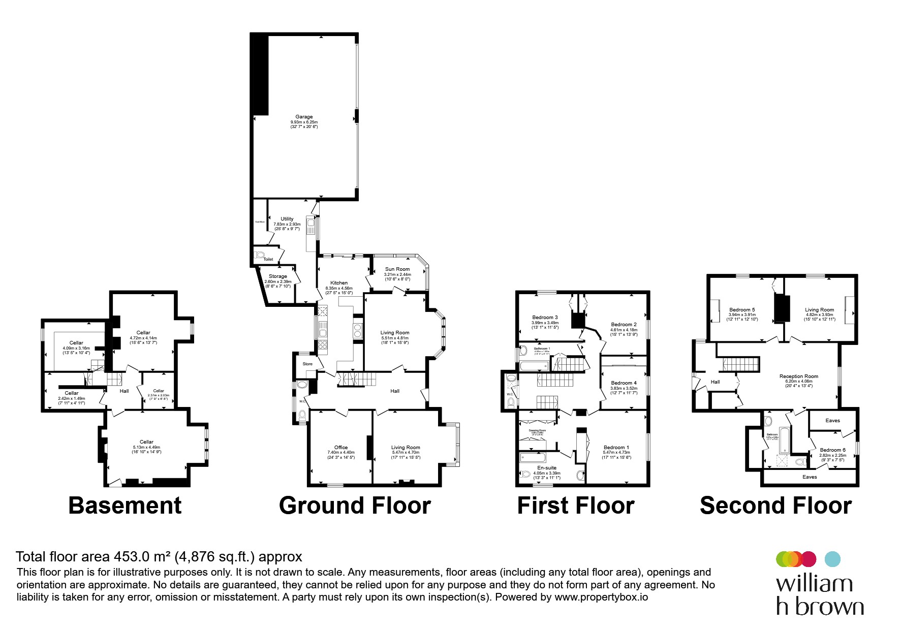 104, Penistone Road, HUDDERSFIELD floorplan