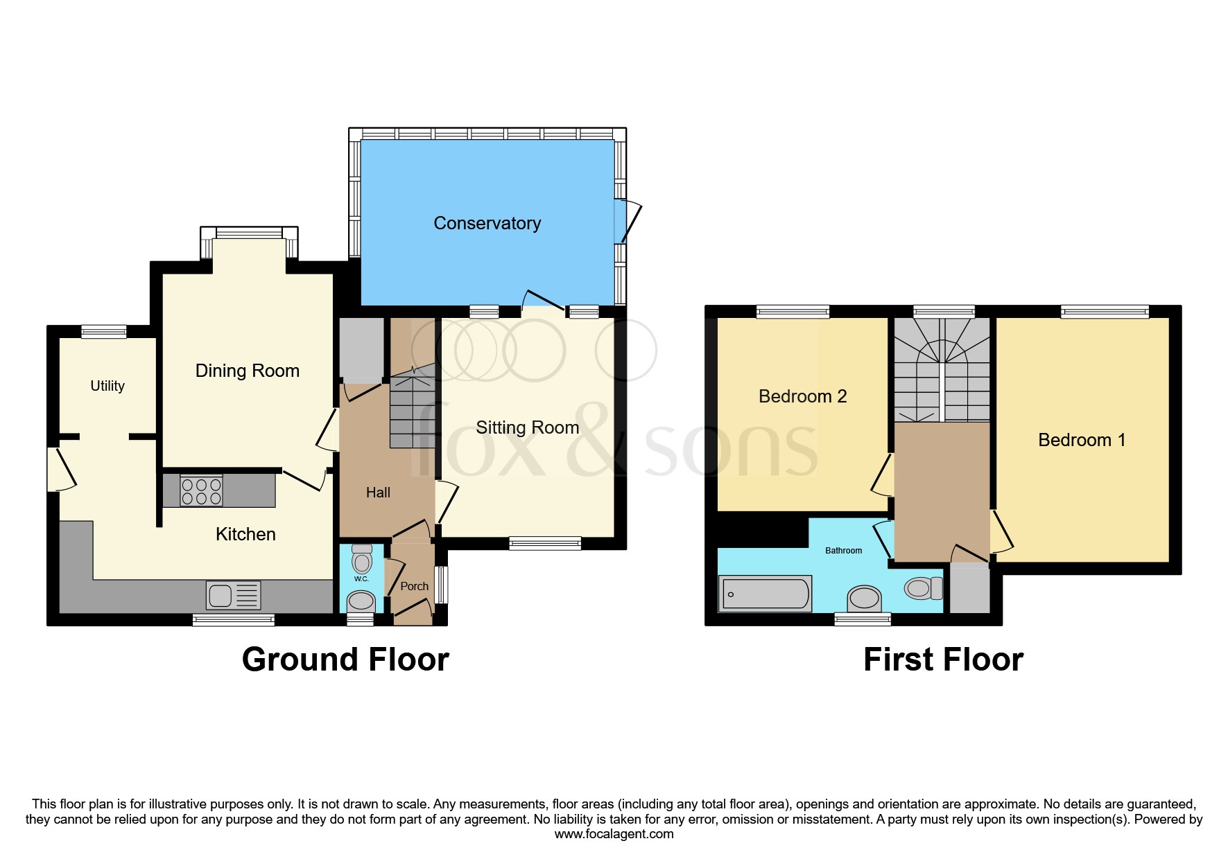 2, Park Street, Minehead floorplan