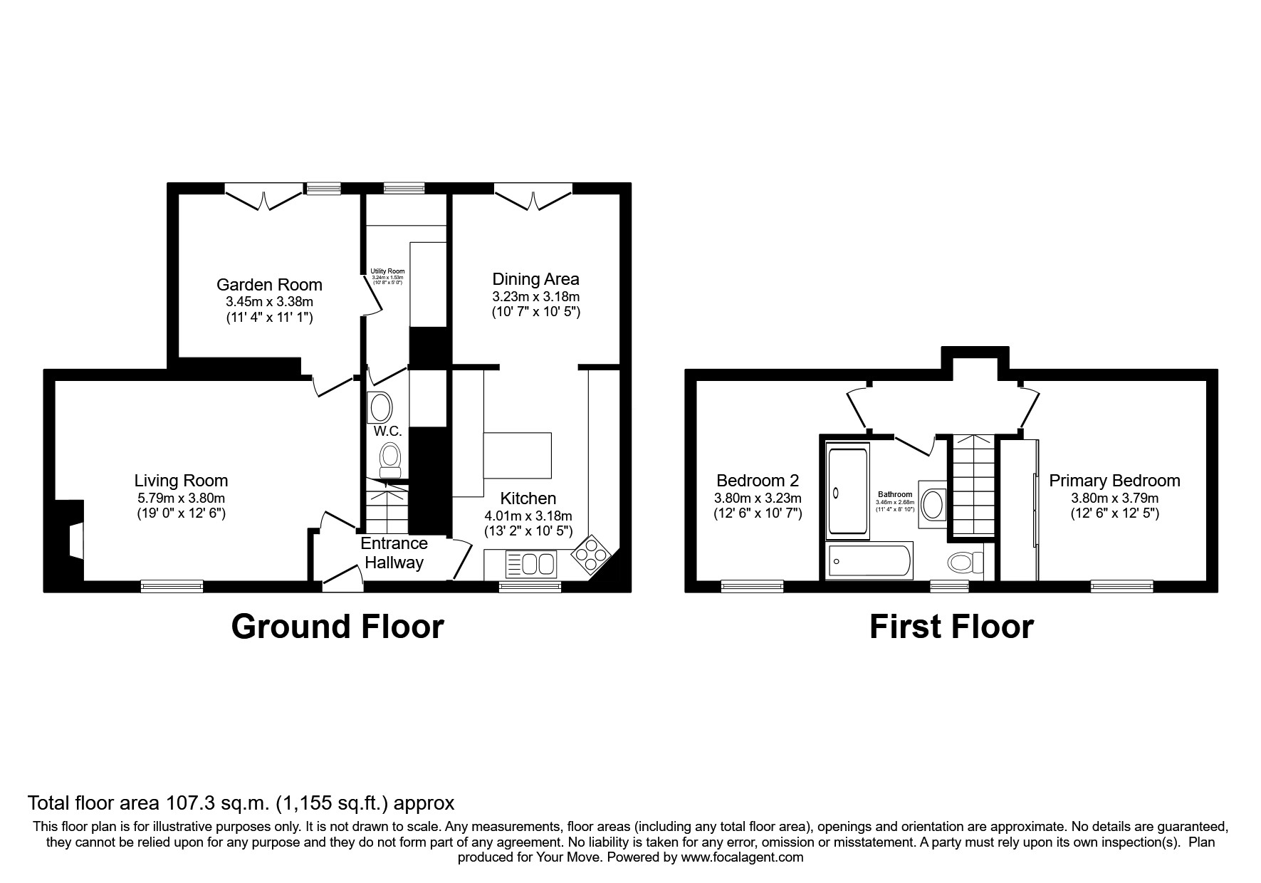 4, Beech Hill, Wigton floorplan