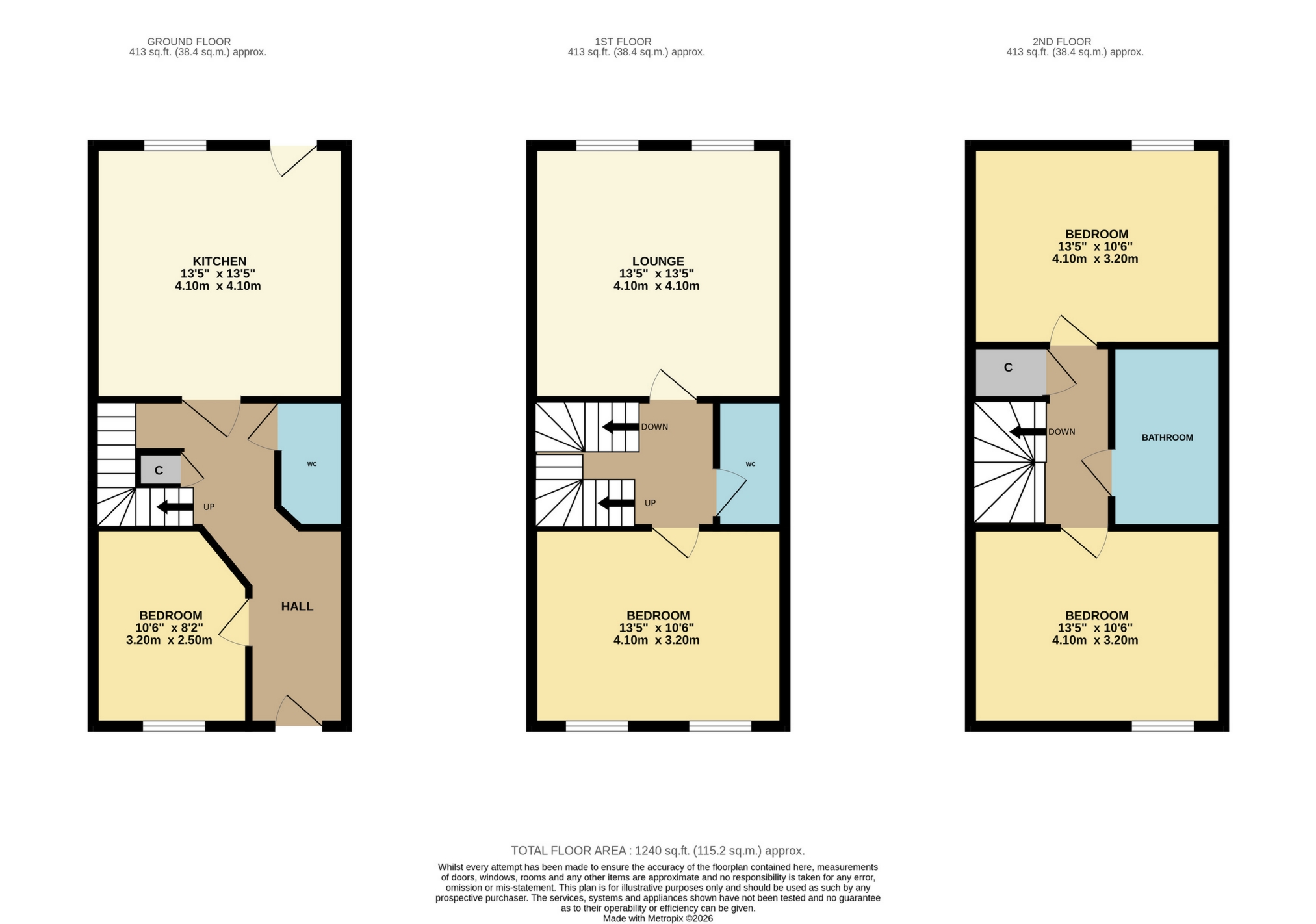 9, Park Court, Yeovil floorplan