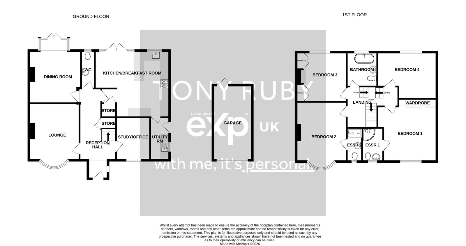 29, Hill Avenue, Grantham floorplan