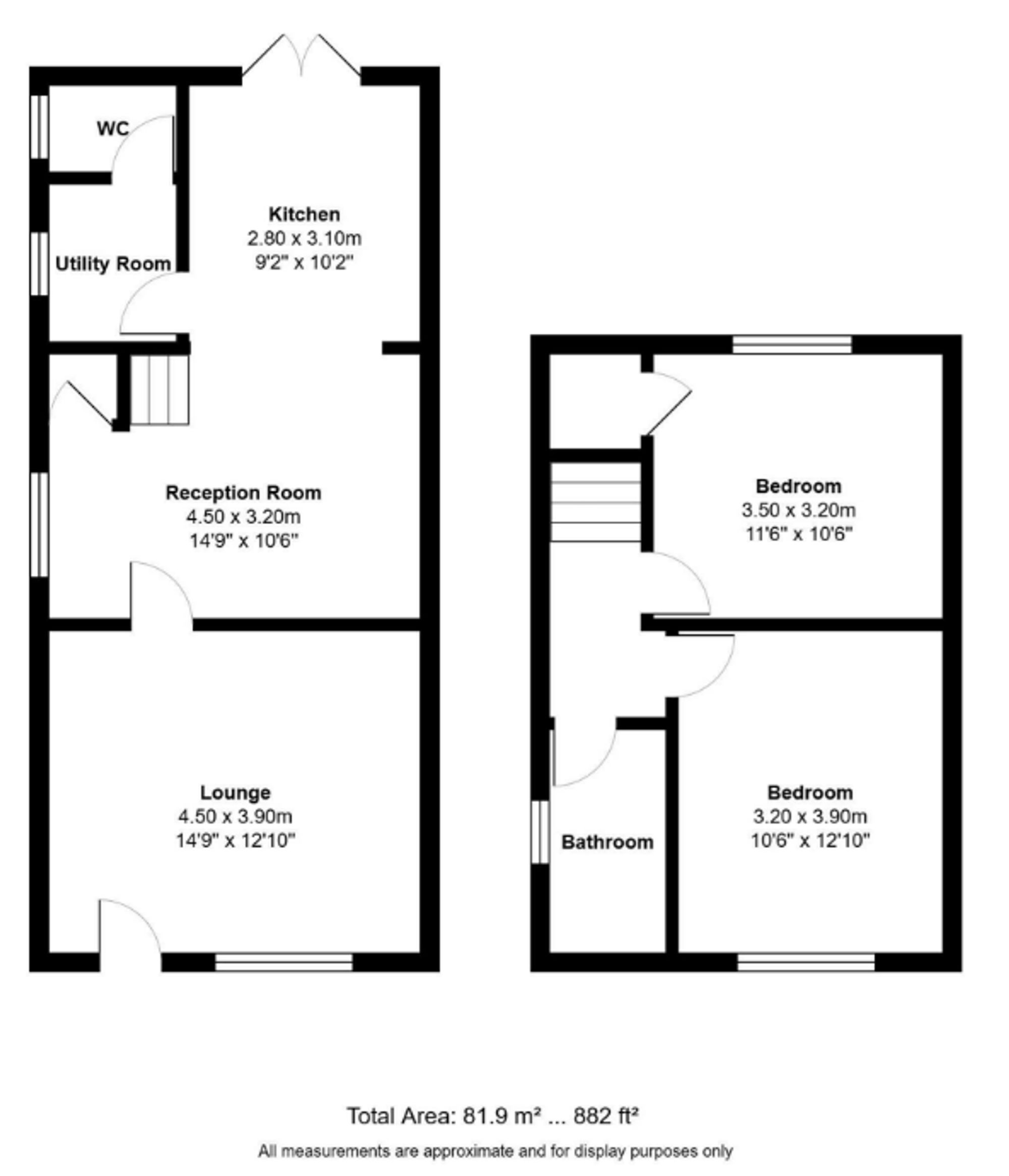 19 Moss Lane, Ormskirk floorplan