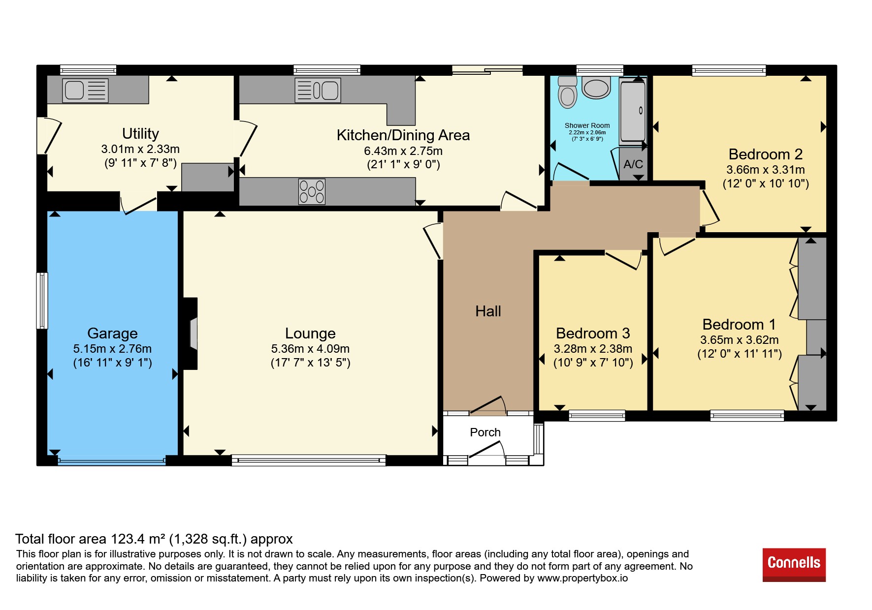 Highbanks, High Street, Alcester floorplan