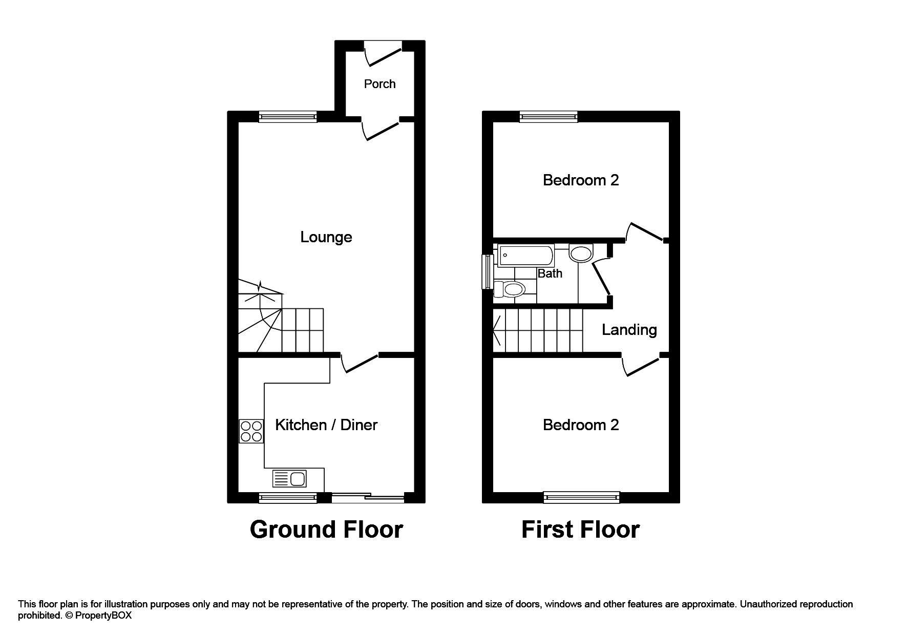 2 Bedrooms Semi-detached house for sale in No Chain, Pen-Y-Graig, Penpedairheol CF82