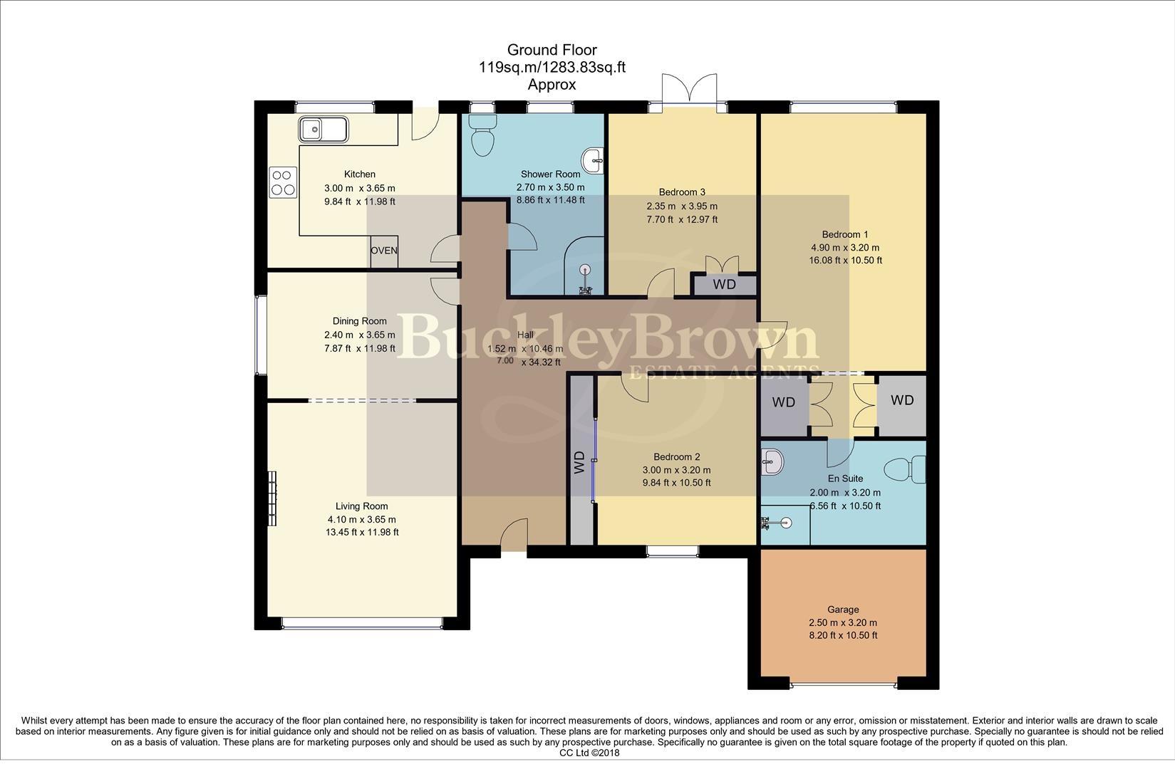 Leon Doro, Wellow Road, Newark floorplan