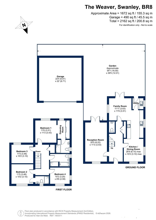 Plot 29 The Weaver,, Highlands Hill, Kent floorplan