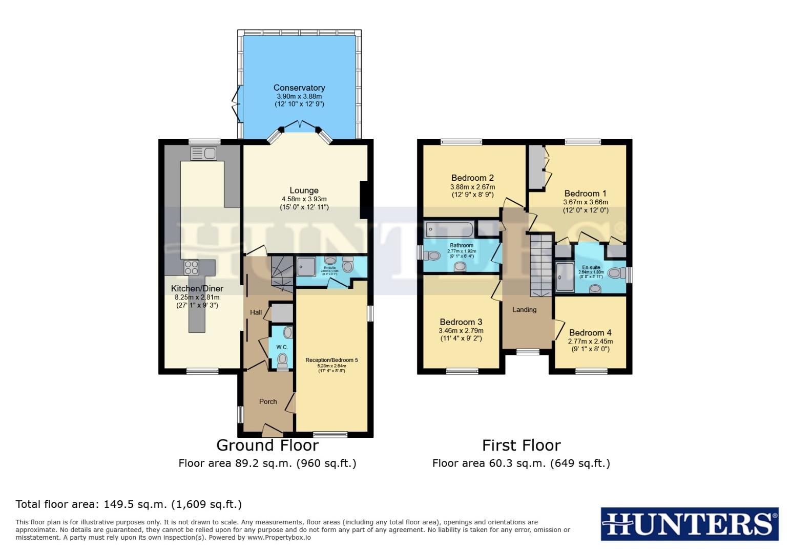 6, Heron Drive, Rotherham floorplan