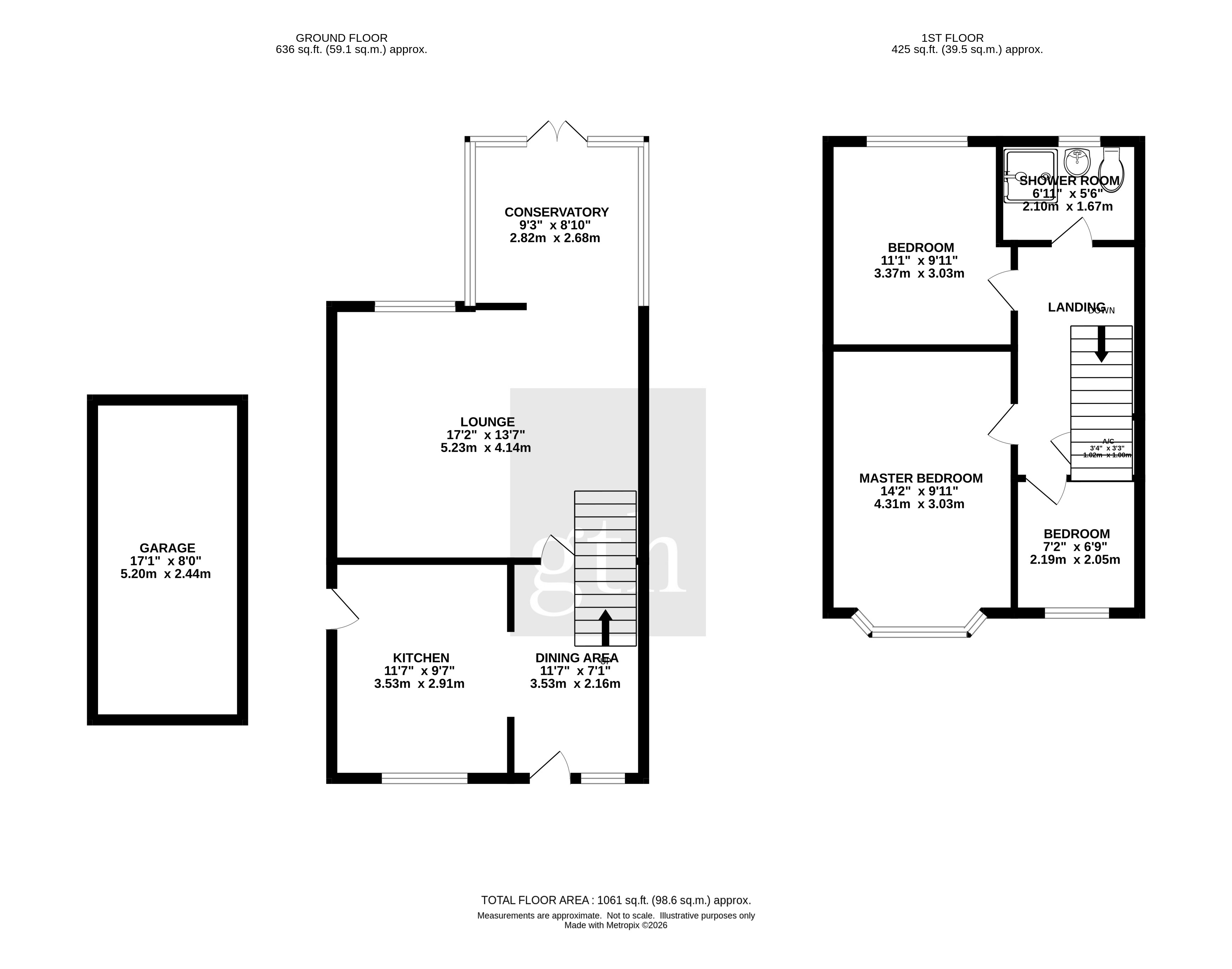 12, Potters Stile, Honiton floorplan