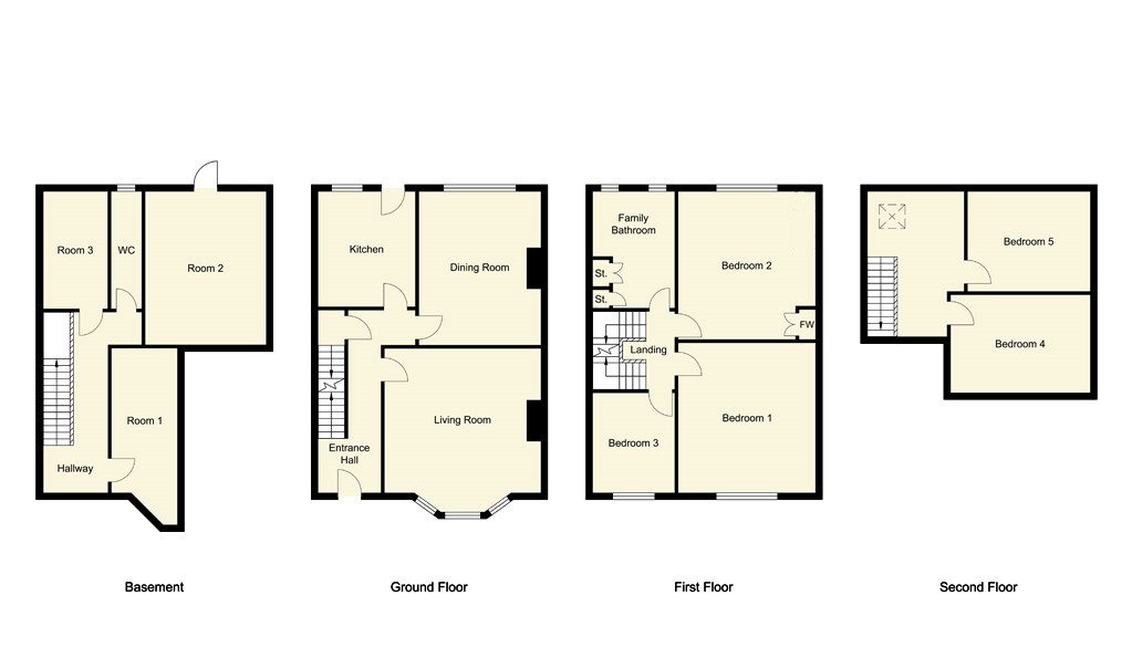18, Moorlands Avenue West, Dewsbury floorplan