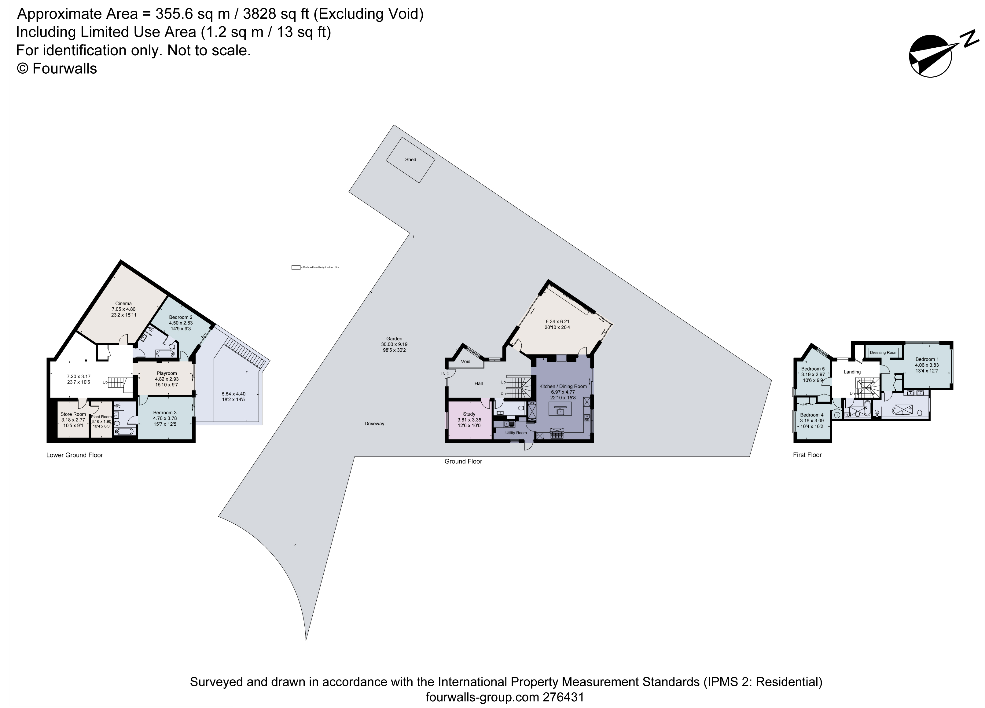 Grange Cottage, 8C, Bramcote Road, London floorplan