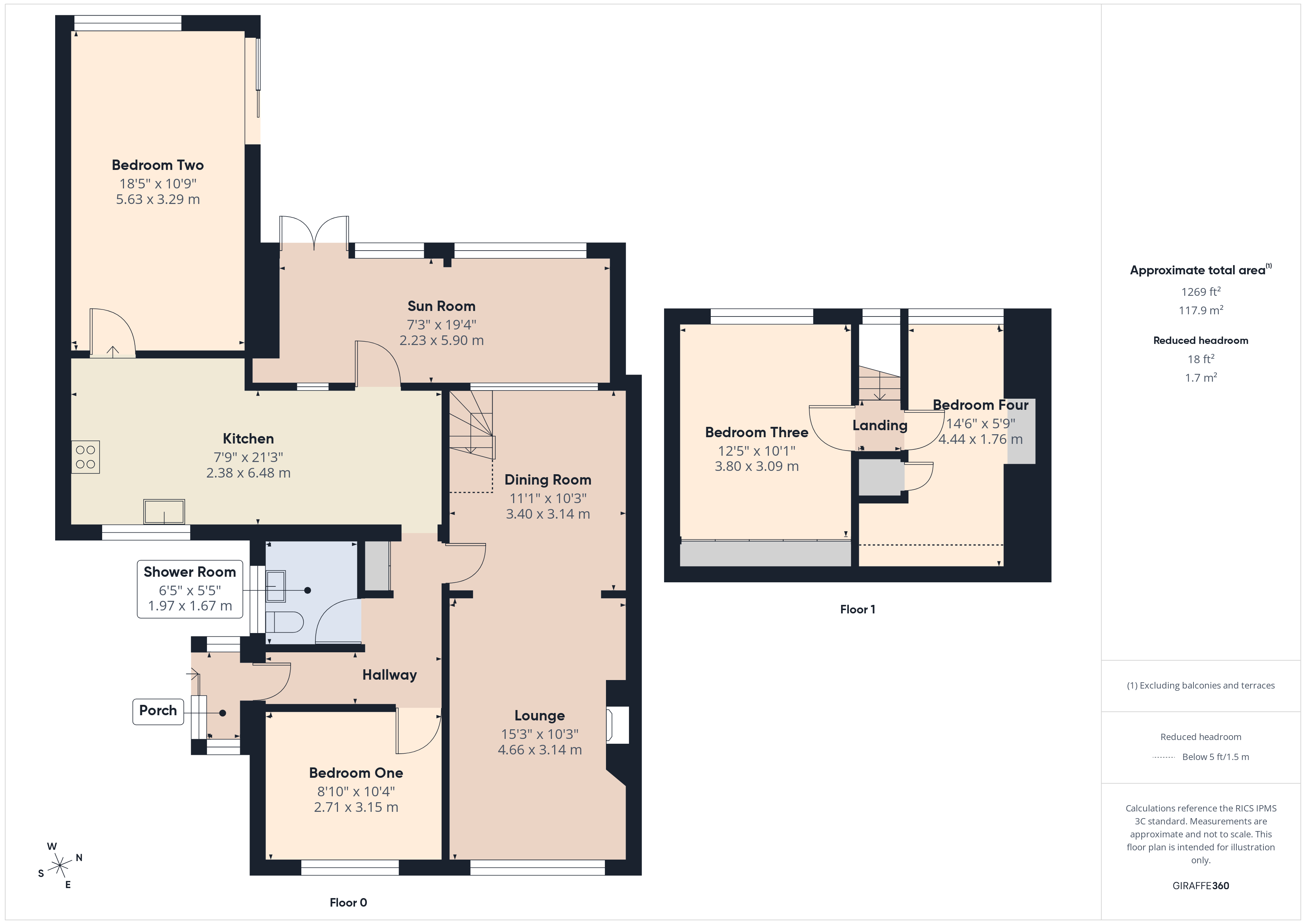 10, Quantock Rise, Bridgwater floorplan