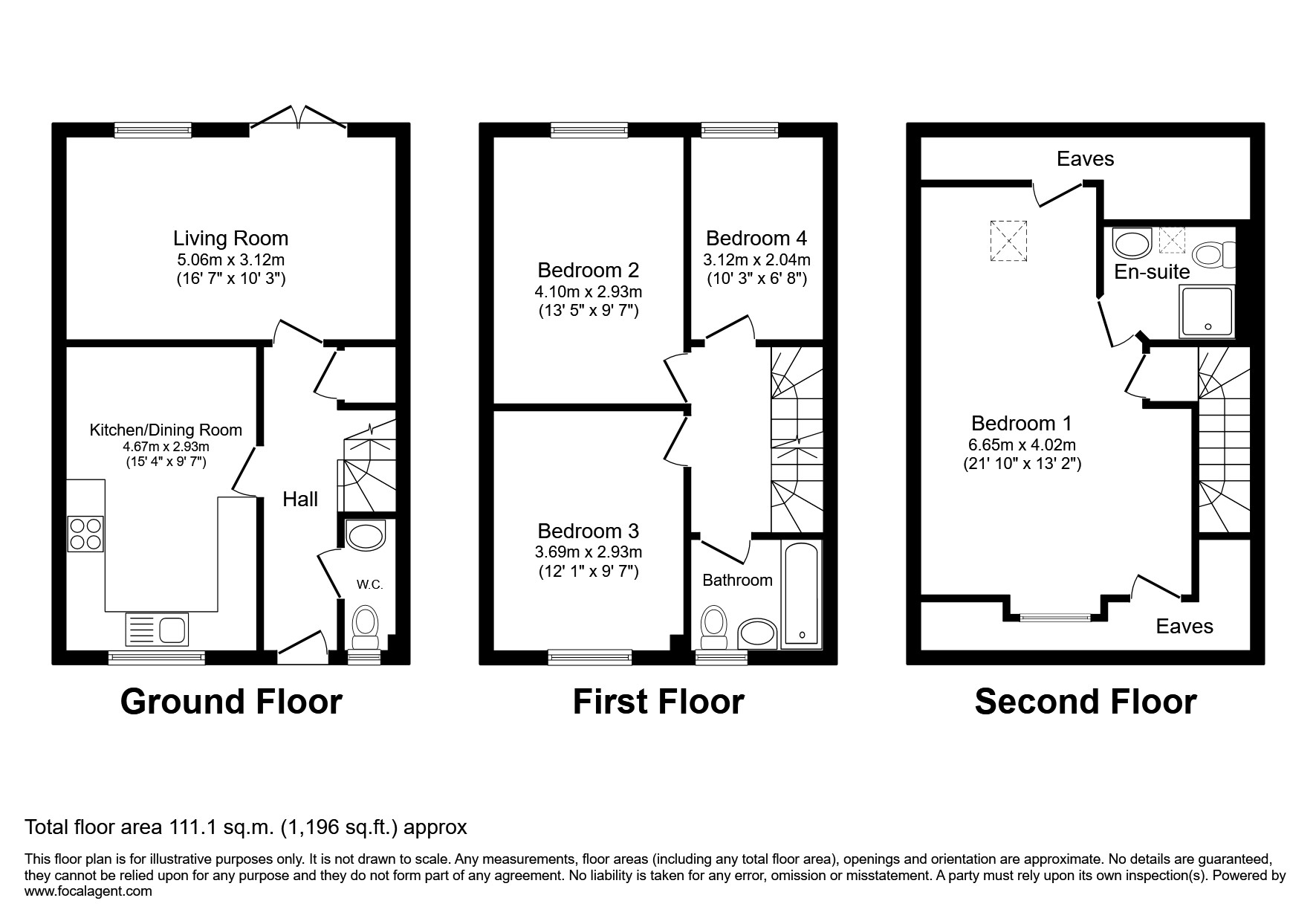 17, Vitellius Close, NUNEATON floorplan
