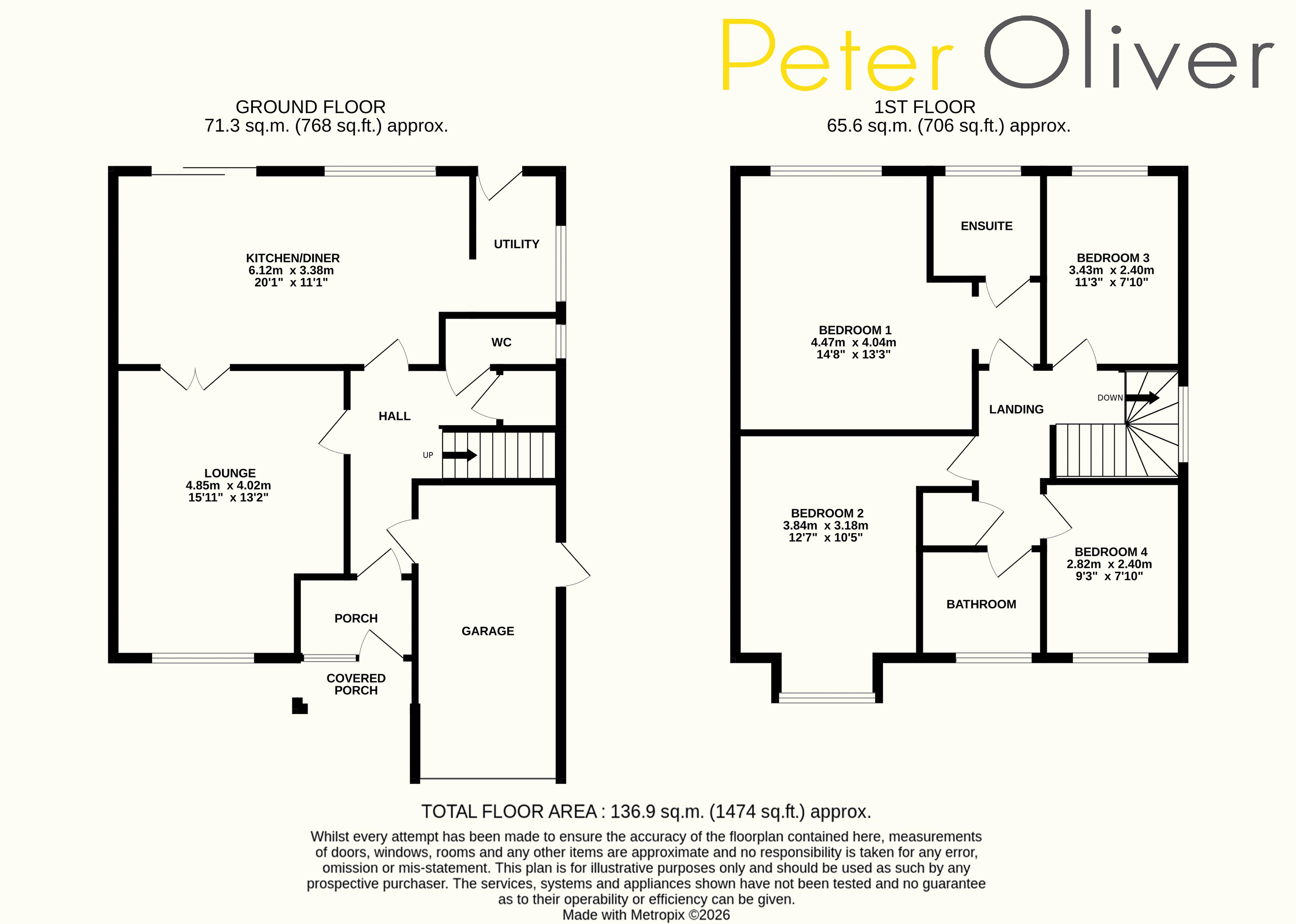 7, Cherry Gardens, Heathfield floorplan