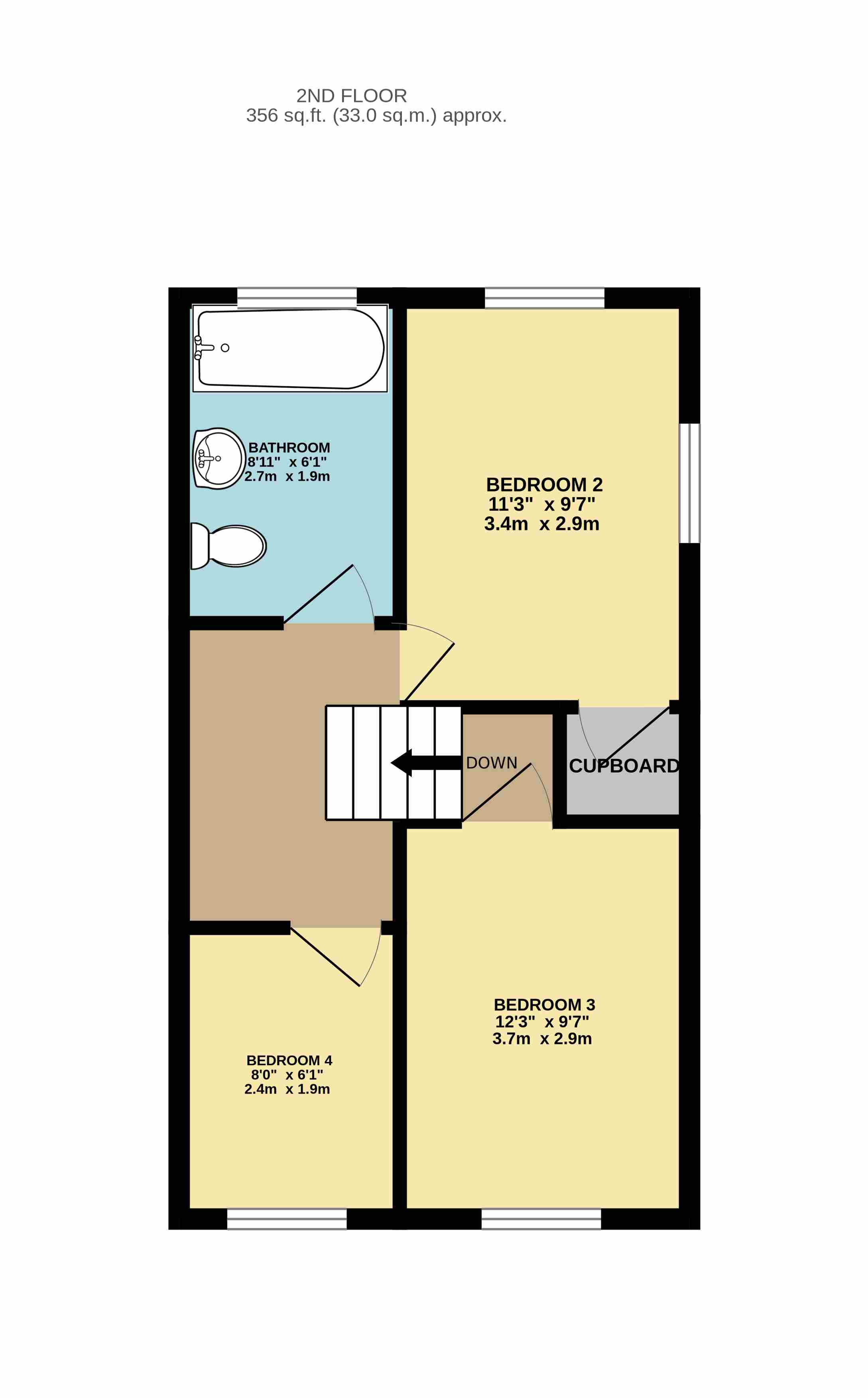 20, Coastguard Square, Addingham Road, Eastbourne floorplan