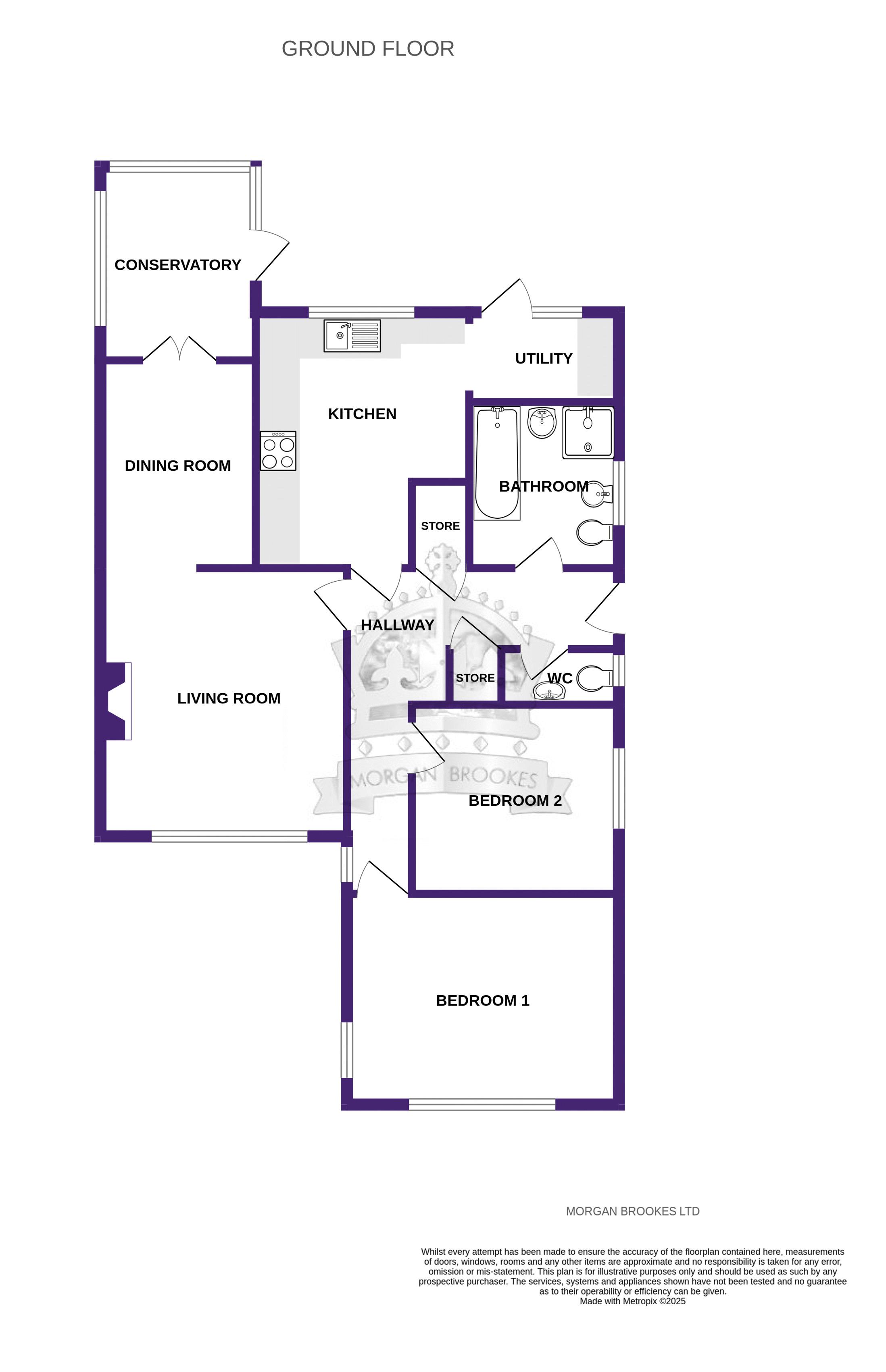 21, Kings Road, Benfleet floorplan