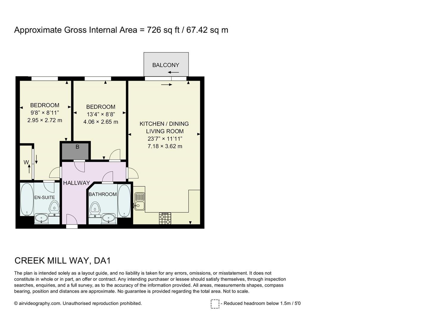 28, Creek Mill Way, Dartford floorplan