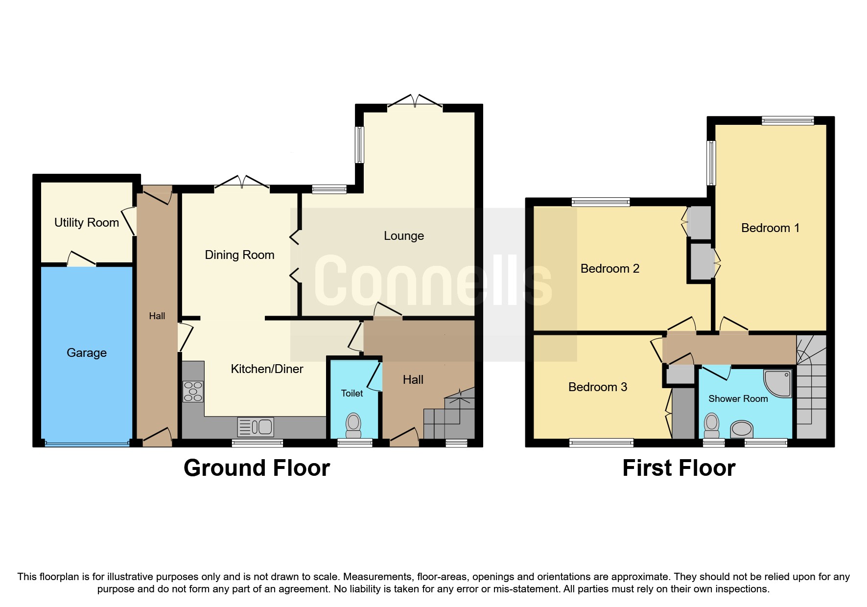 Mountford Close, Wellesbourne, Warwick CV35, 3 bedroom semidetached