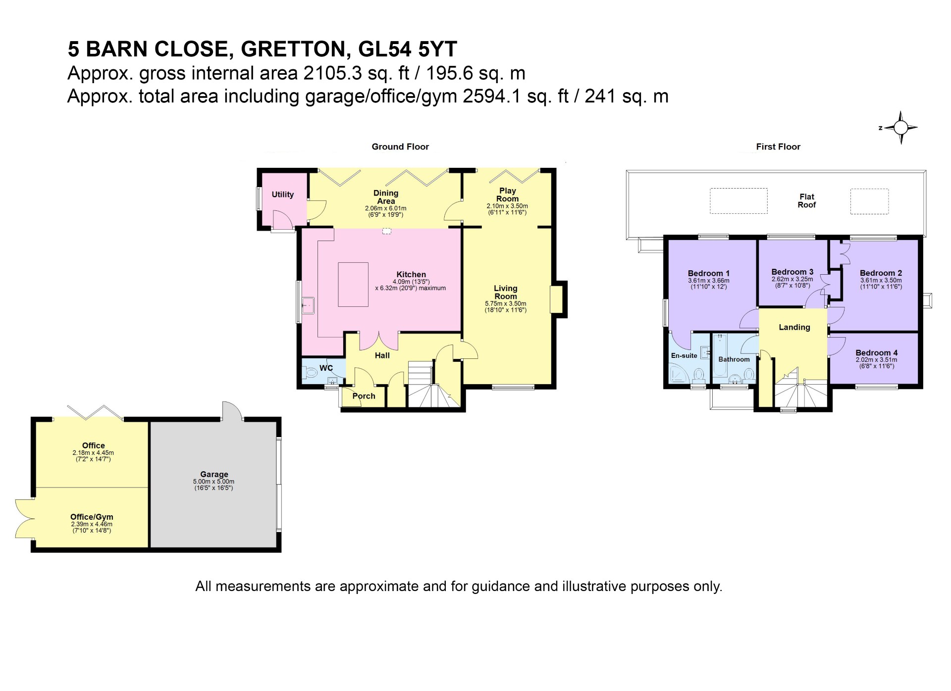 5, Barn Close, Cheltenham floorplan