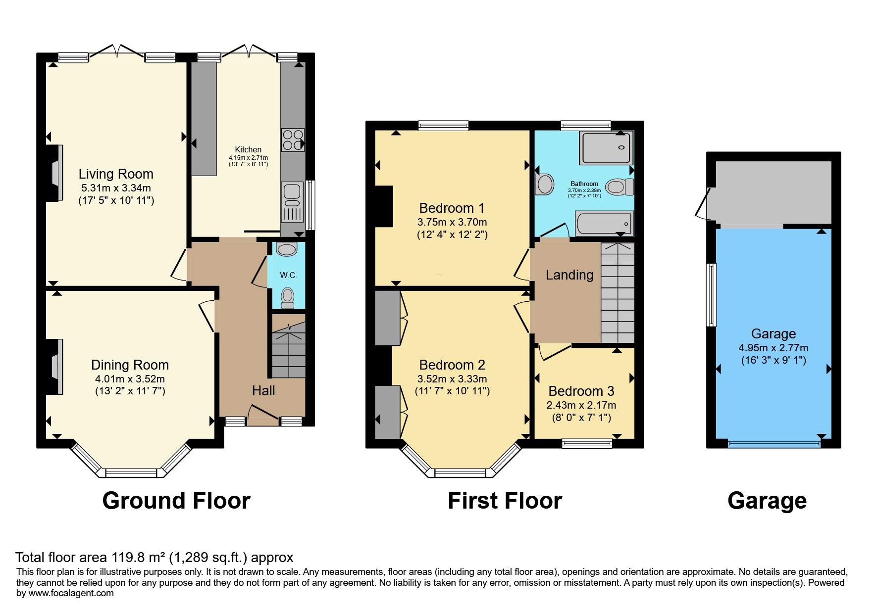 150, Perne Road, Cambridge floorplan