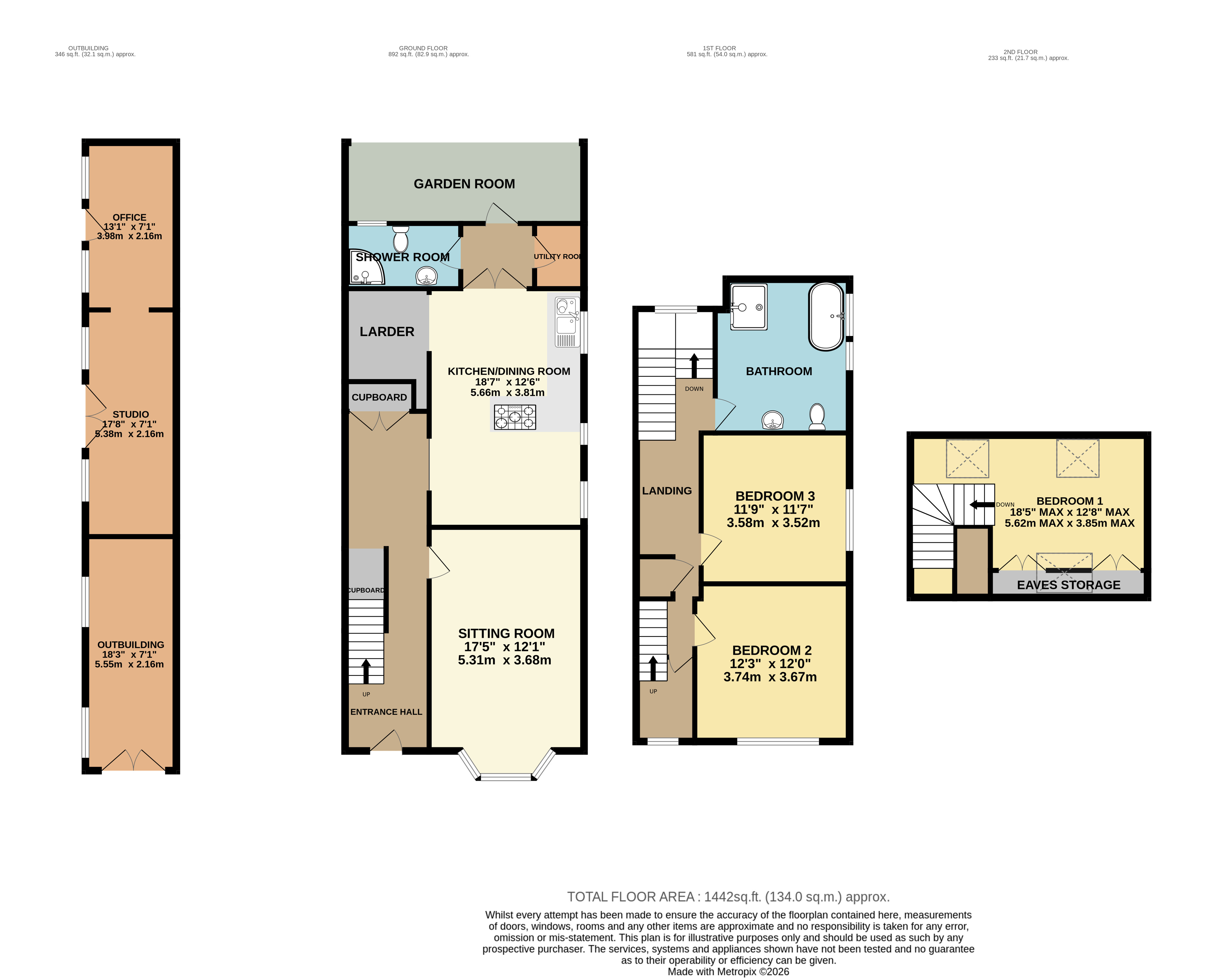 7, Barton Lane, Devon floorplan